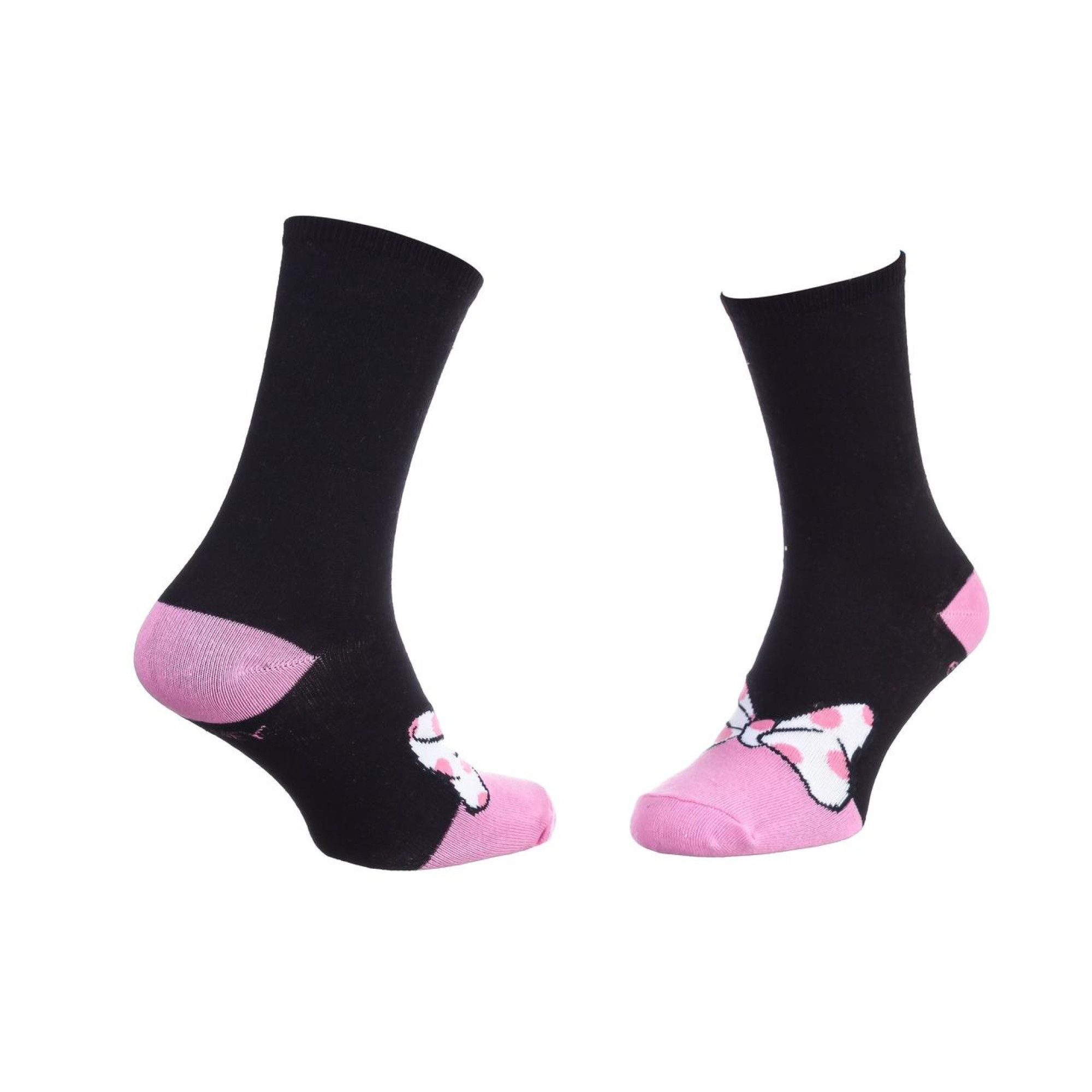 Шкарпетки Disney Minnie Npeud 1-pack 36-41 black/pink 13893120-2 - Robinzon.ua