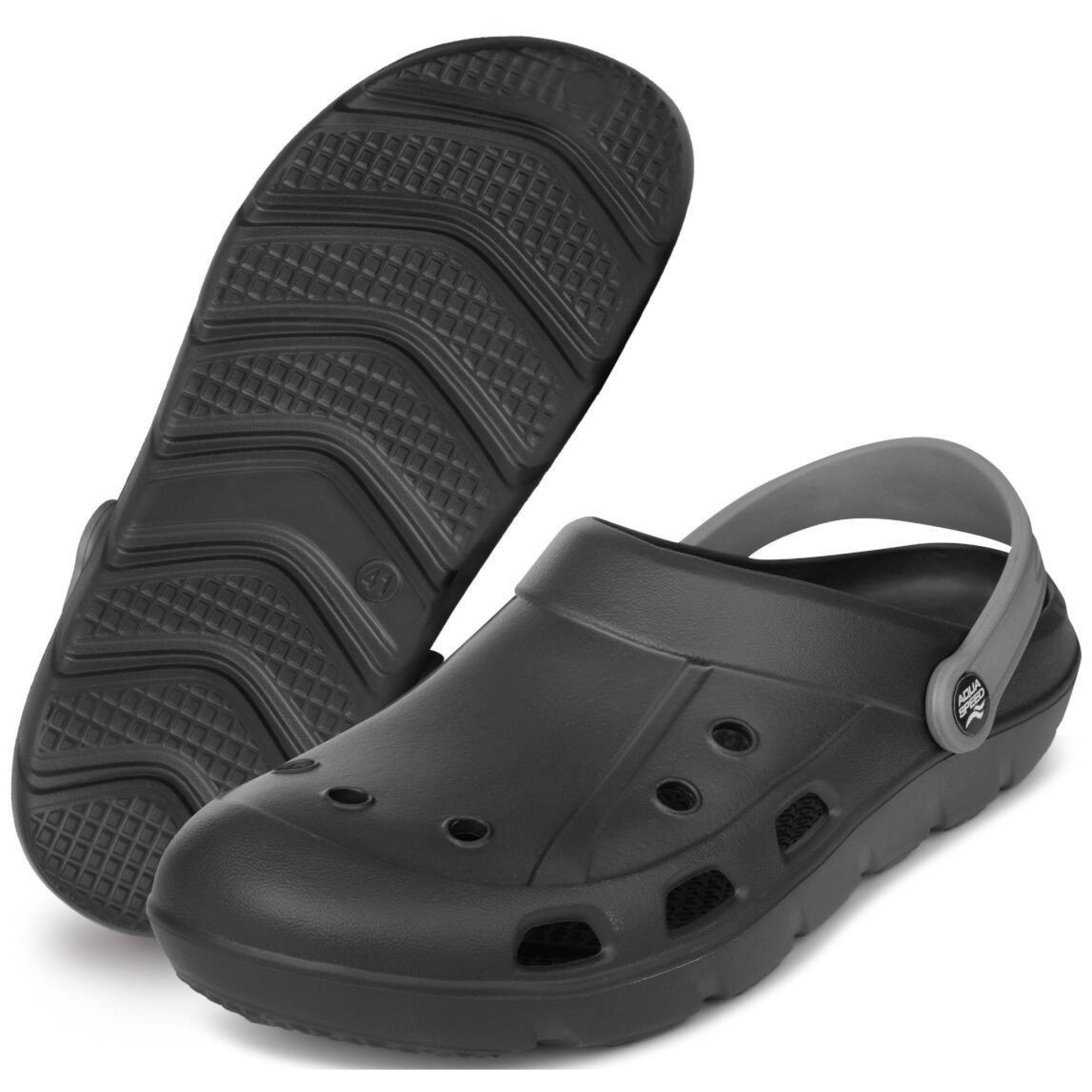 Кроксы  Aqua Speed LORA 60018 черный, серый 36 556-07 36 - 1 - Robinzon.ua