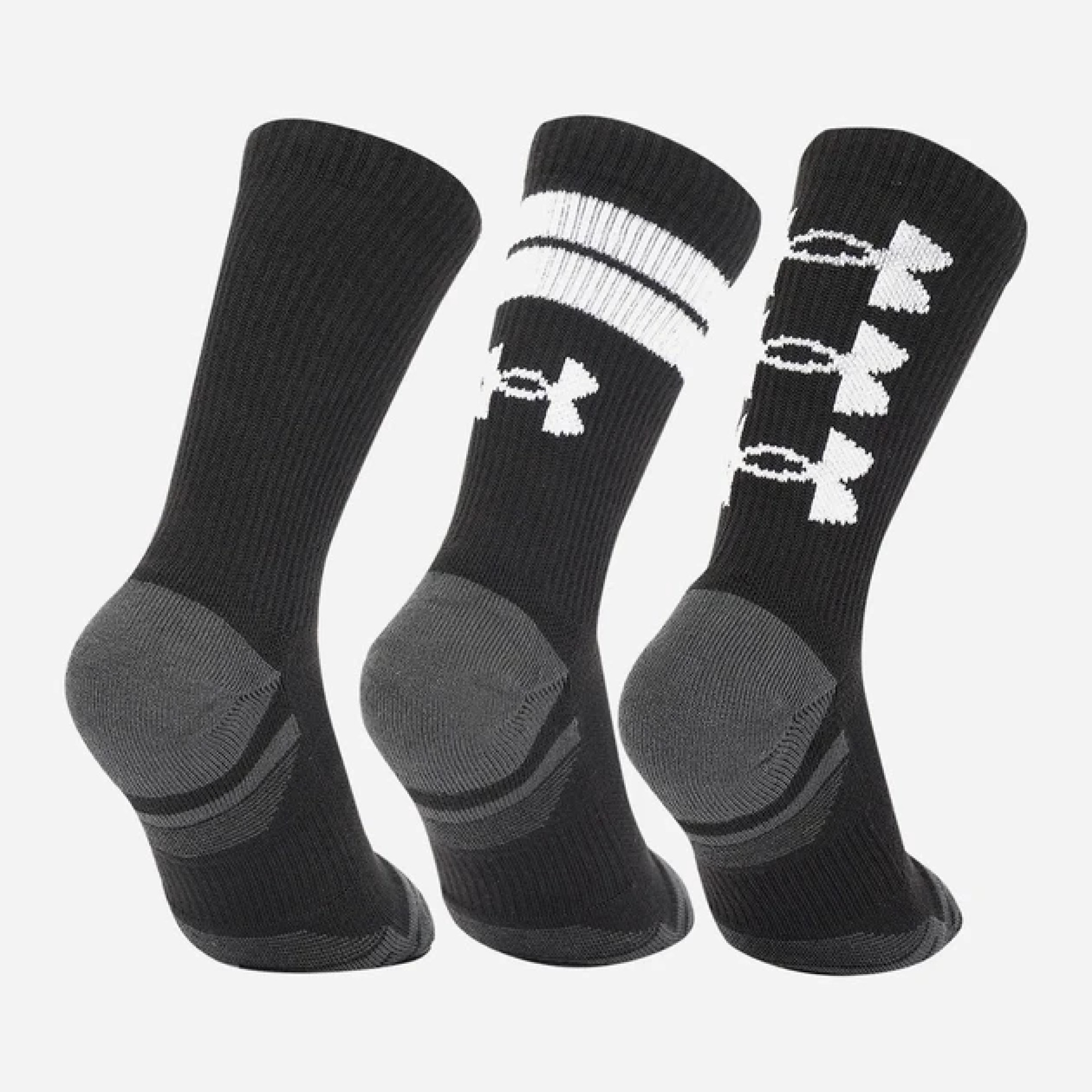 Носки UA Perf Tech Nov 3pk Crew Черный Уни XL (1379515-002 XL) - 1 - Robinzon.ua