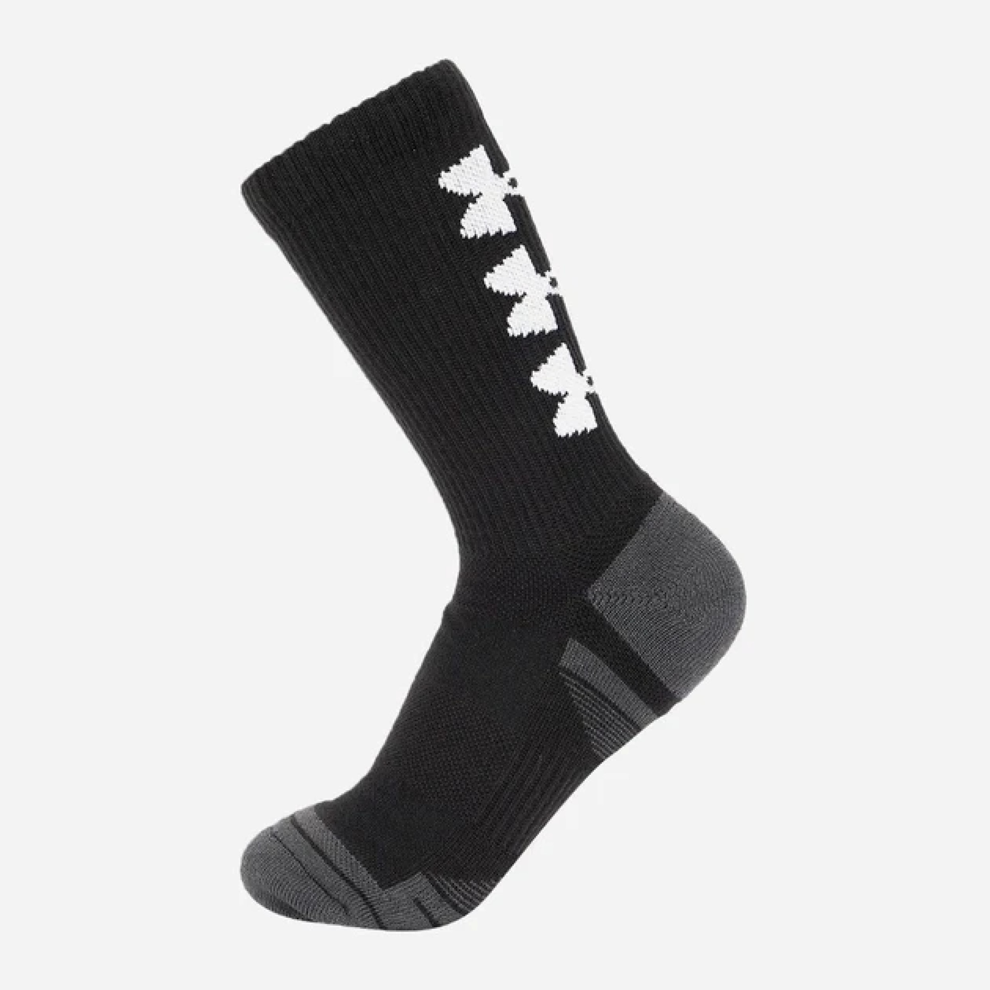 Носки UA Perf Tech Nov 3pk Crew Черный Уни XL (1379515-002 XL) - 2 - Robinzon.ua