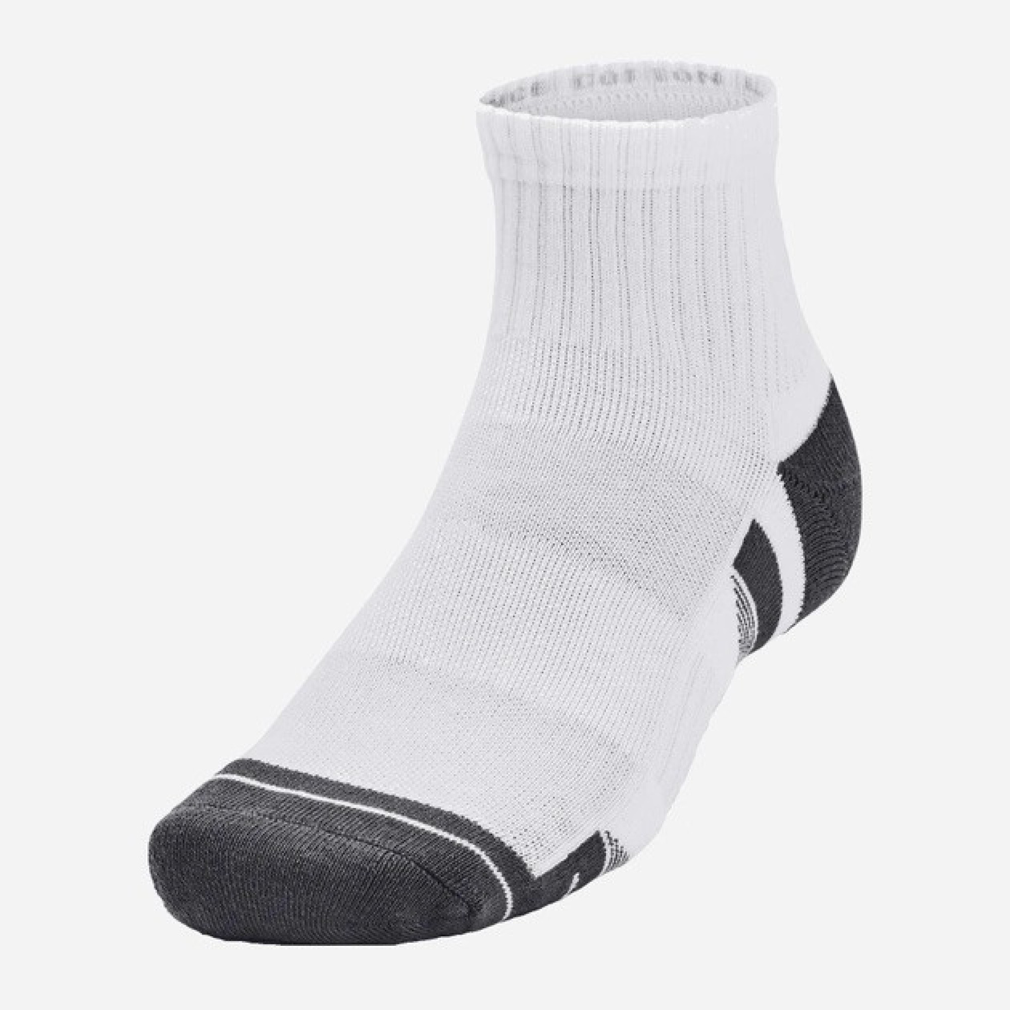 Шкарпетки UA Performance Cotton 3p Qtr Білий Уні XL (1379528-100 XL) - 2 - Robinzon.ua