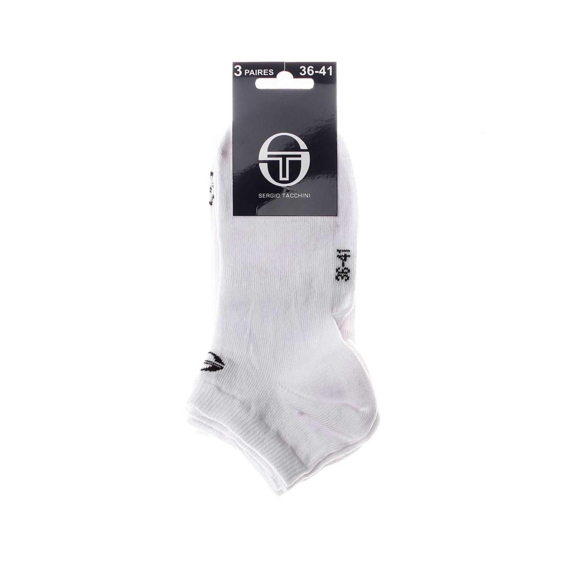 Шкарпетки Sergio Tacchini 3-pack 36-41 white 13151667-1 - 1 - Robinzon.ua