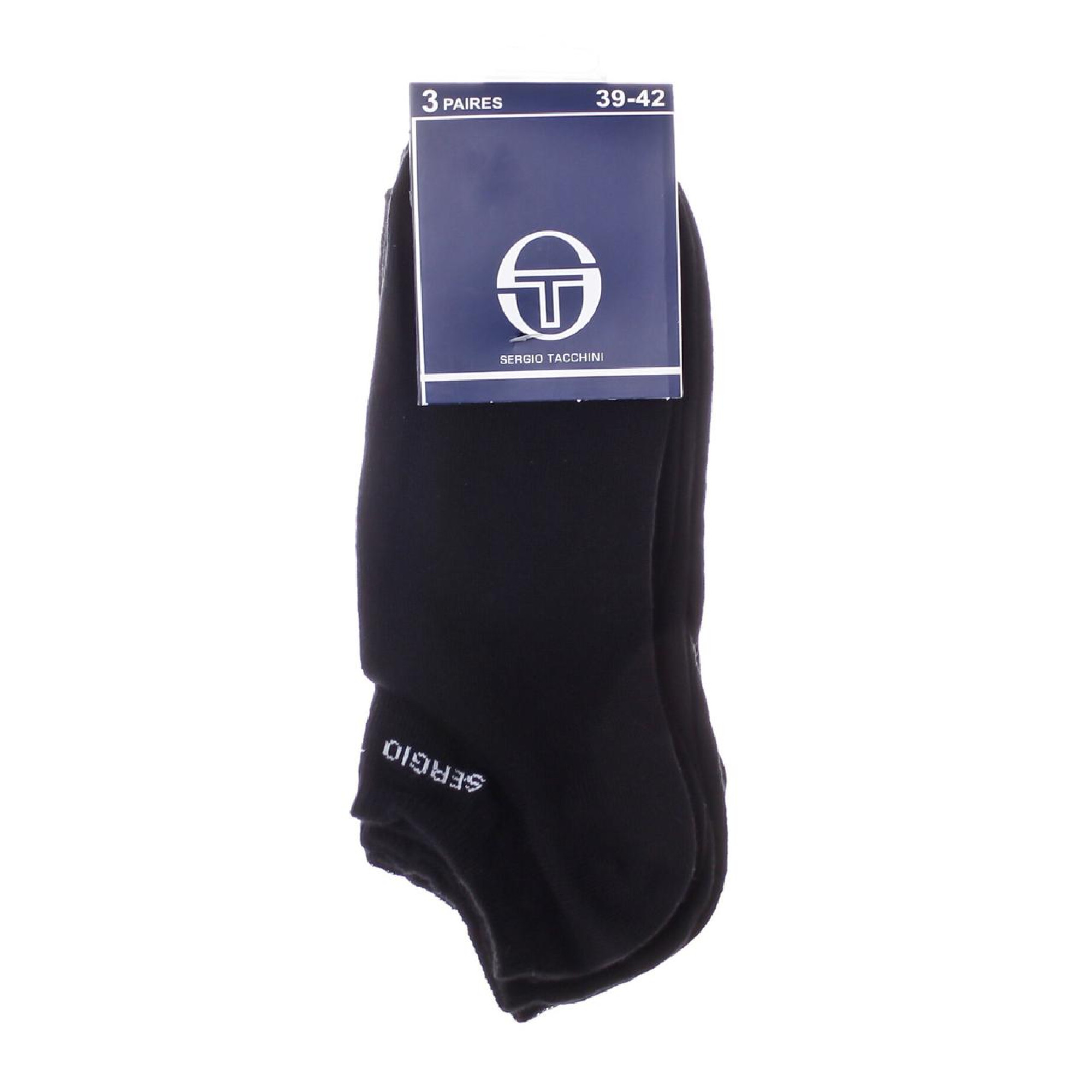 Шкарпетки Sergio Tacchini 3-pack 35-38 black 93155067-1 - 1 - Robinzon.ua