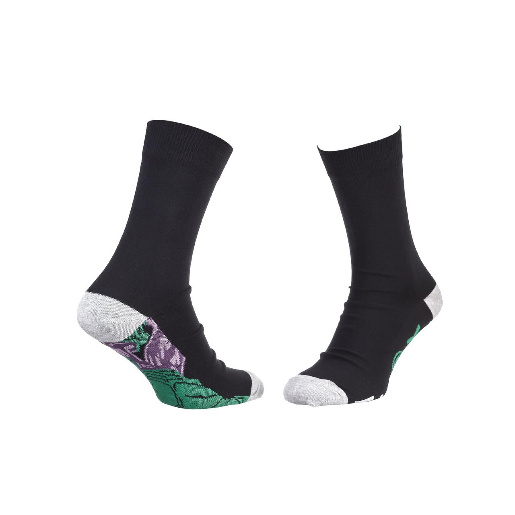 Шкарпетки Marvel Avengers Hulk 1-pack 43-46 black 93154862-1 - 1 - Robinzon.ua