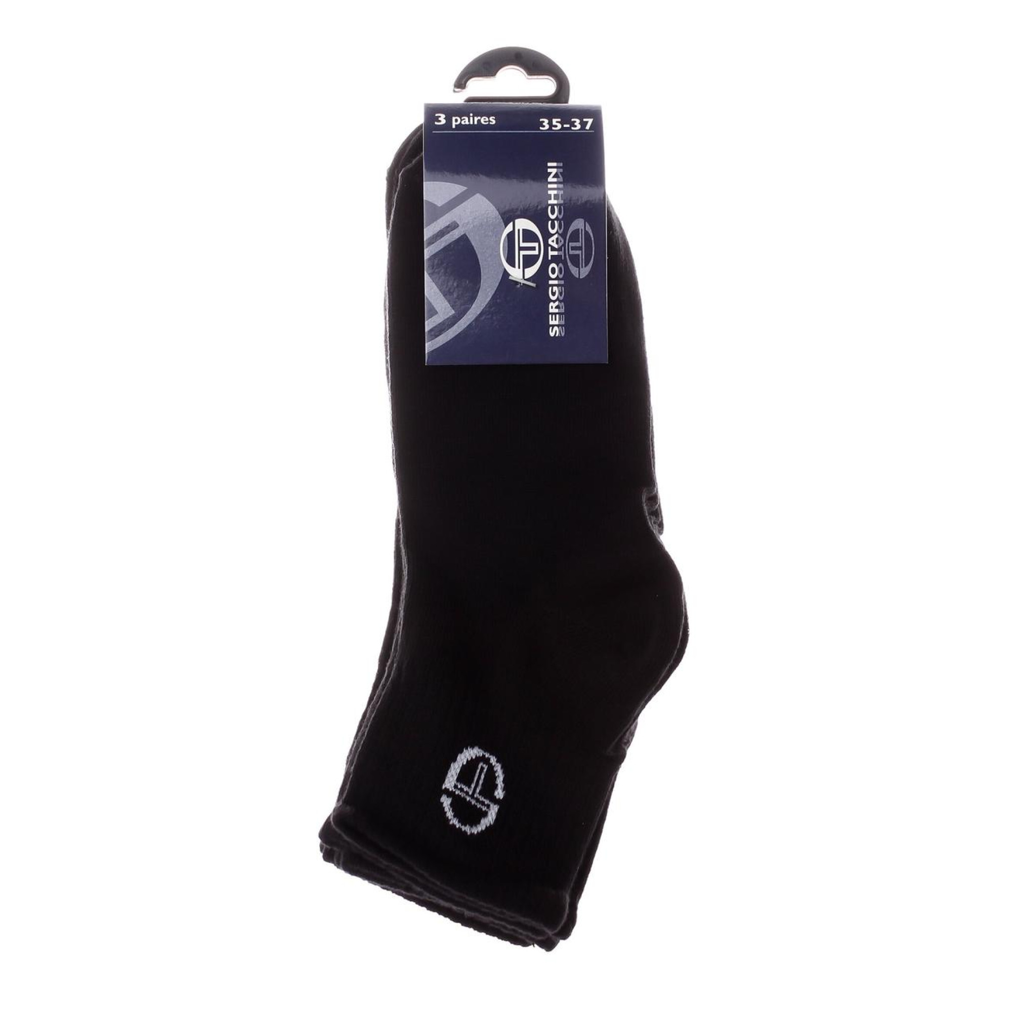 Носки Sergio Tacchini 3-pack 35-37 black 13511506-1 - 1 - Robinzon.ua