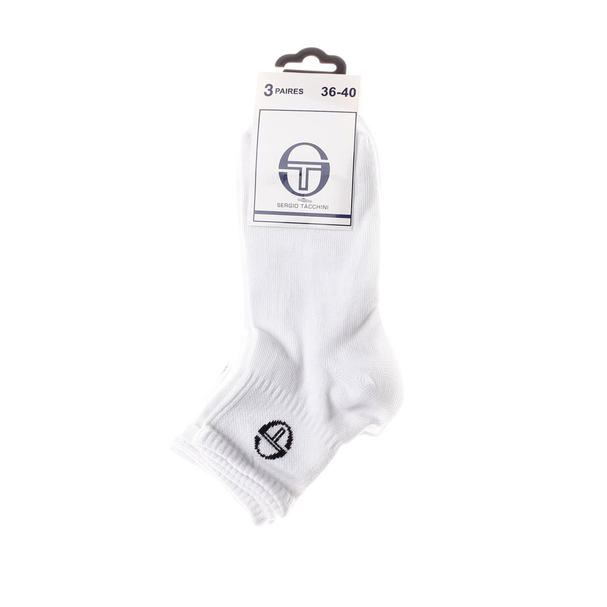 Шкарпетки Sergio Tacchini 3-pack 36-40 white 13890912-1 - 1 - Robinzon.ua