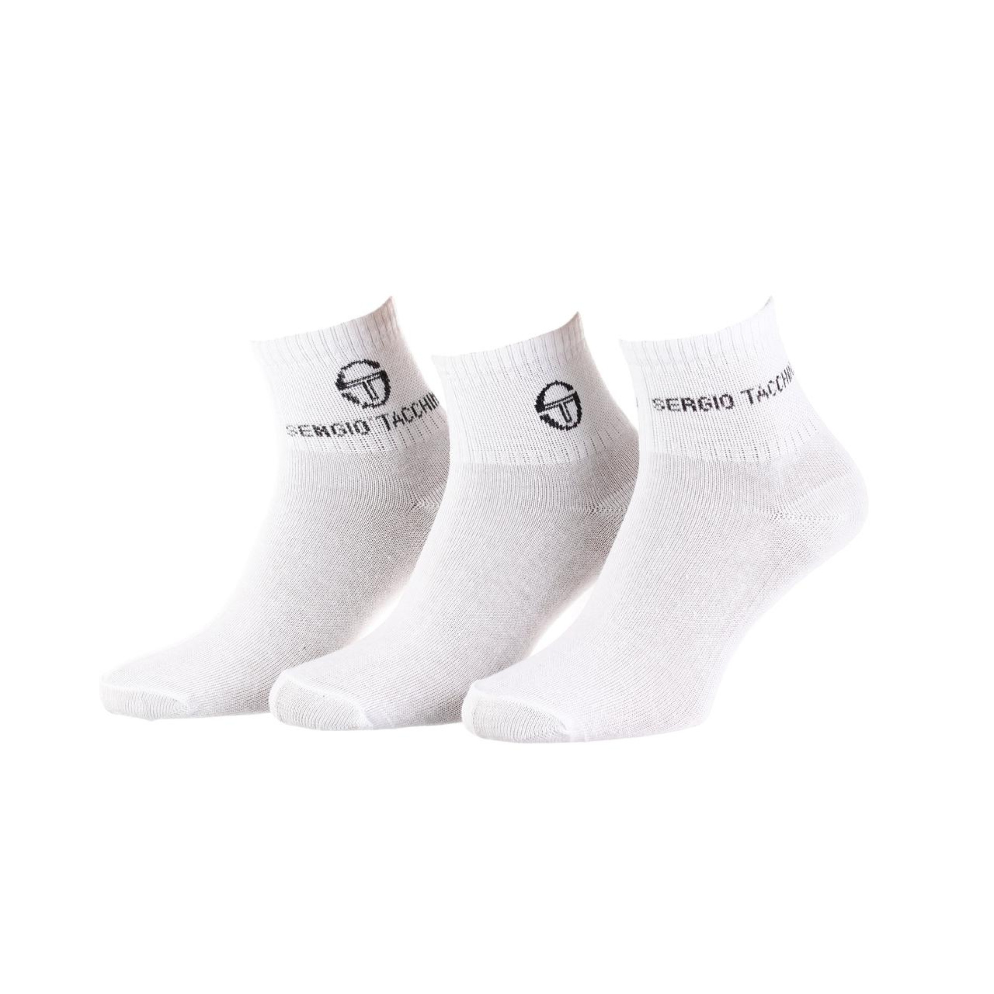 Шкарпетки Sergio Tacchini 3-pack 36-40 white 13890912-1 - Robinzon.ua