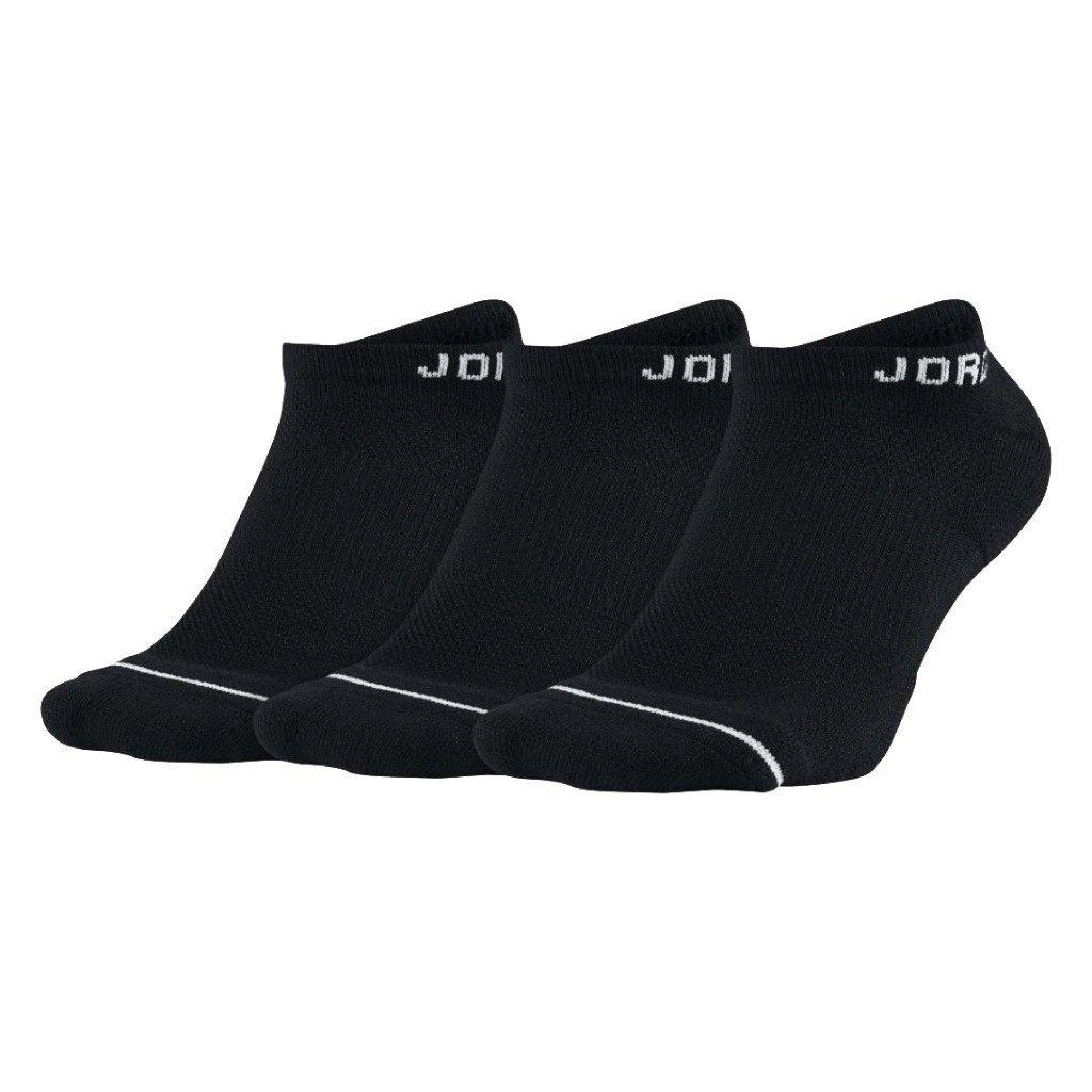 Шкарпетки Jordan Jumpman No Show 3-pack 38-42 black SX5546-010 - Robinzon.ua