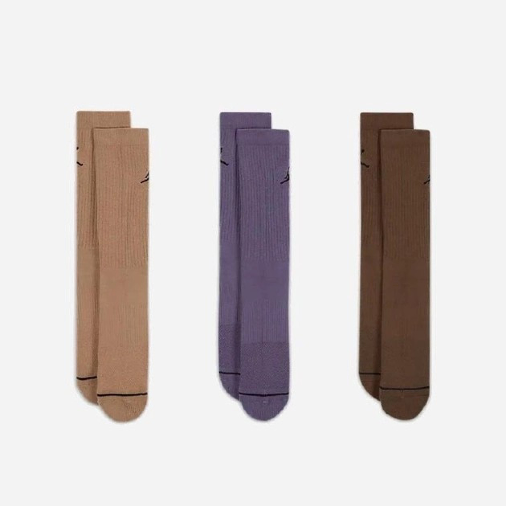 Мужские Носки Jordan U J ED CUSH POLY CREW 3PR 144 коричневый, фиолетовый Уни 42-46 DX9632-905 42-46 - 1 - Robinzon.ua