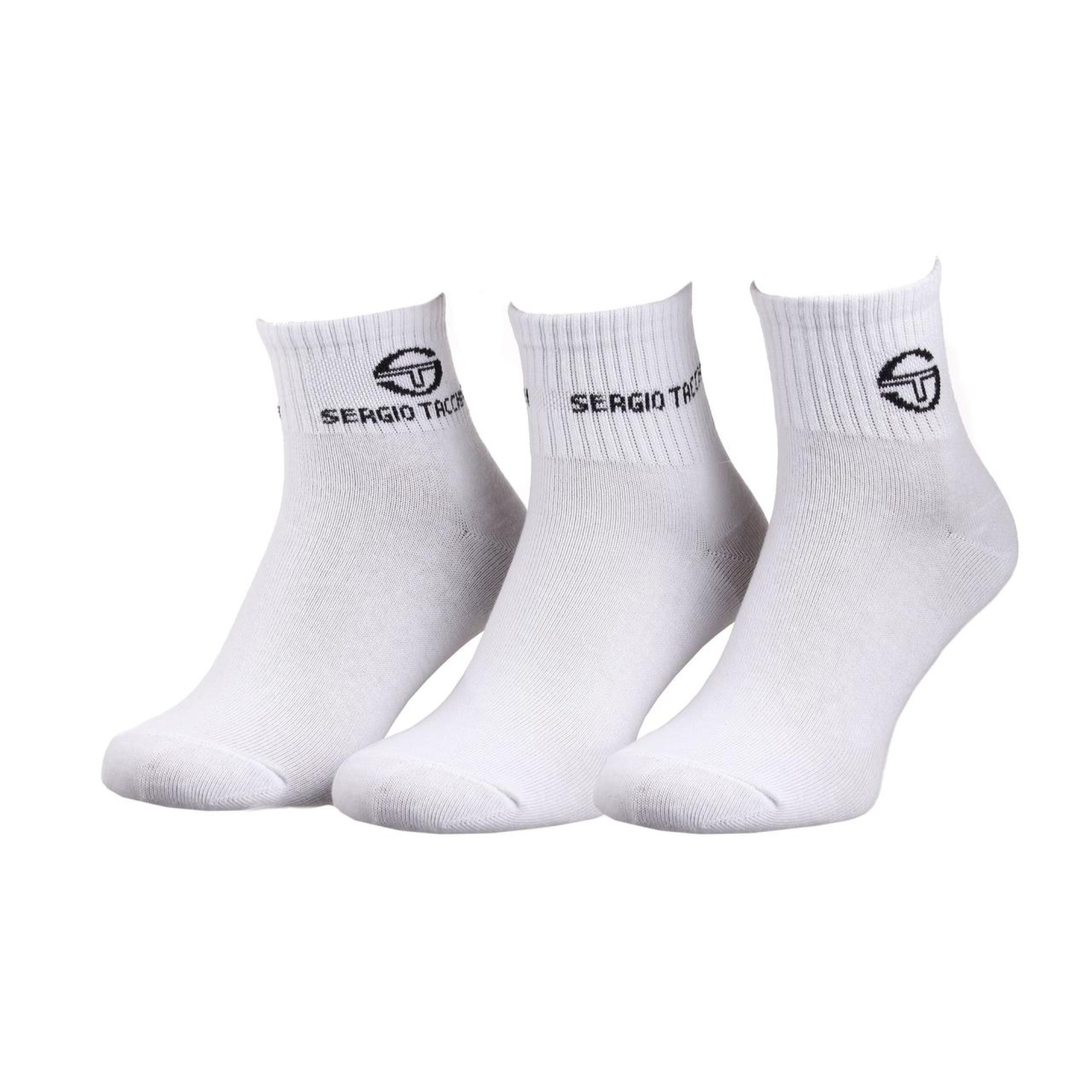 Шкарпетки Sergio Tacchini 3-pack 39-42 white 93841544-1 - Robinzon.ua