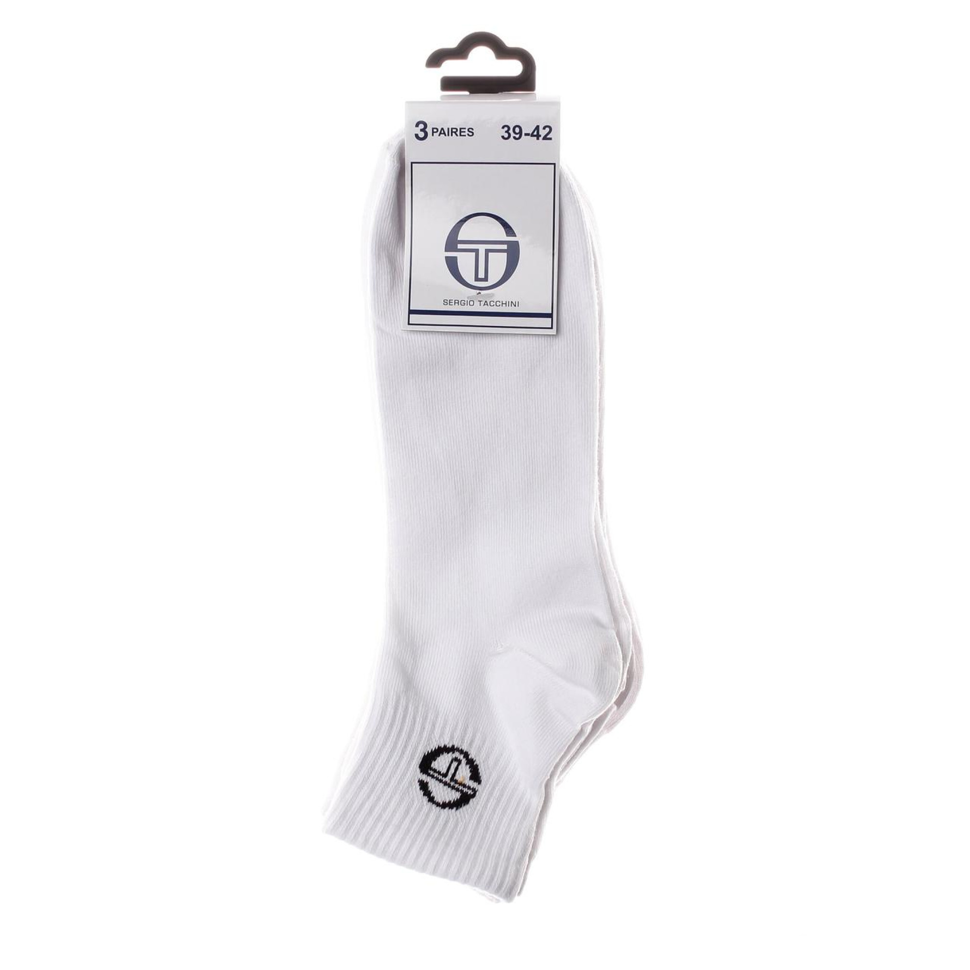 Шкарпетки Sergio Tacchini 3-pack 39-42 white 93841544-1 - 1 - Robinzon.ua