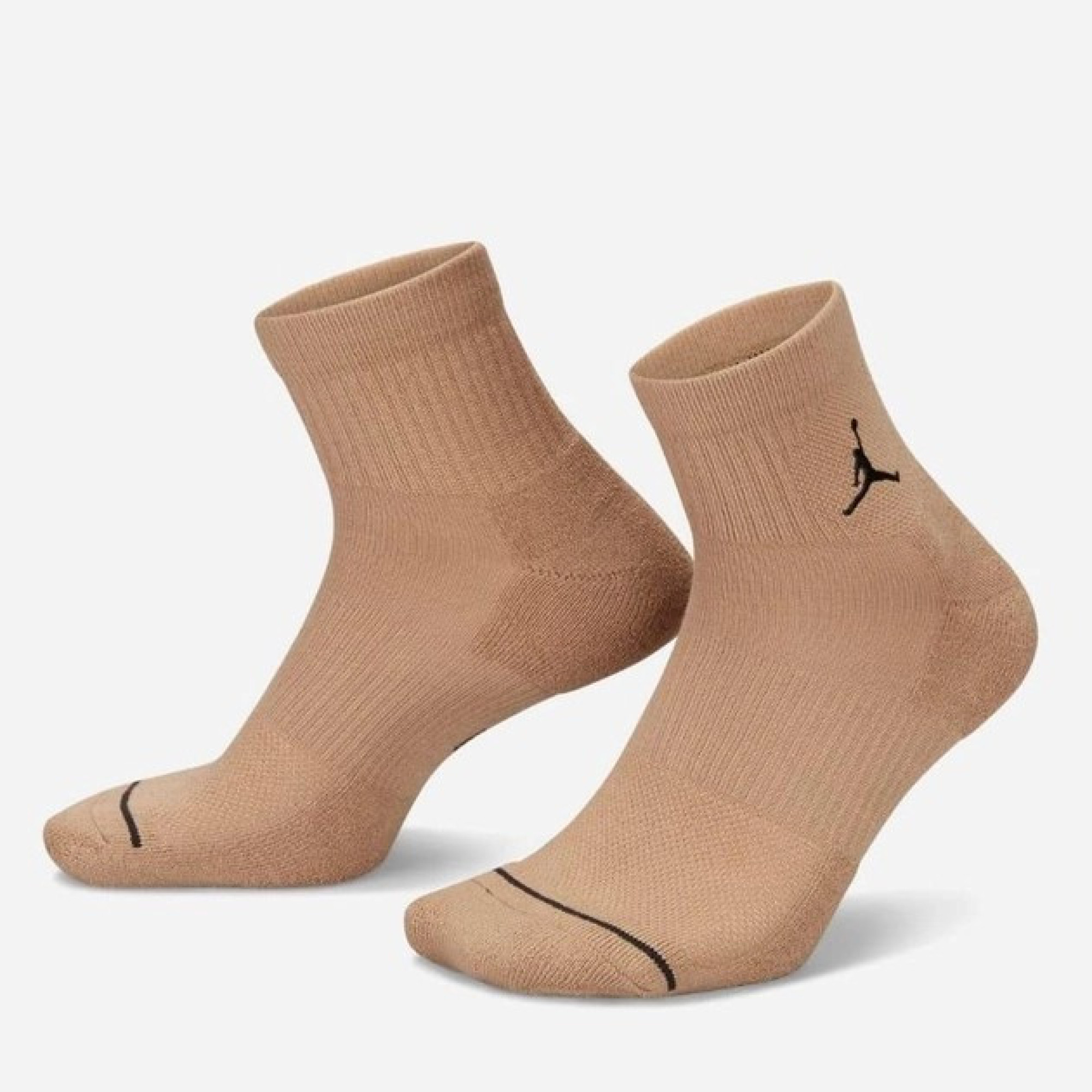 Шкарпетки Nike U J ED CUSH POLY ANKLE 3PR 144 бежевий, коричневий, фіолетовий Уні 38-42 DX9655-905 38-42 - 1 - Robinzon.ua