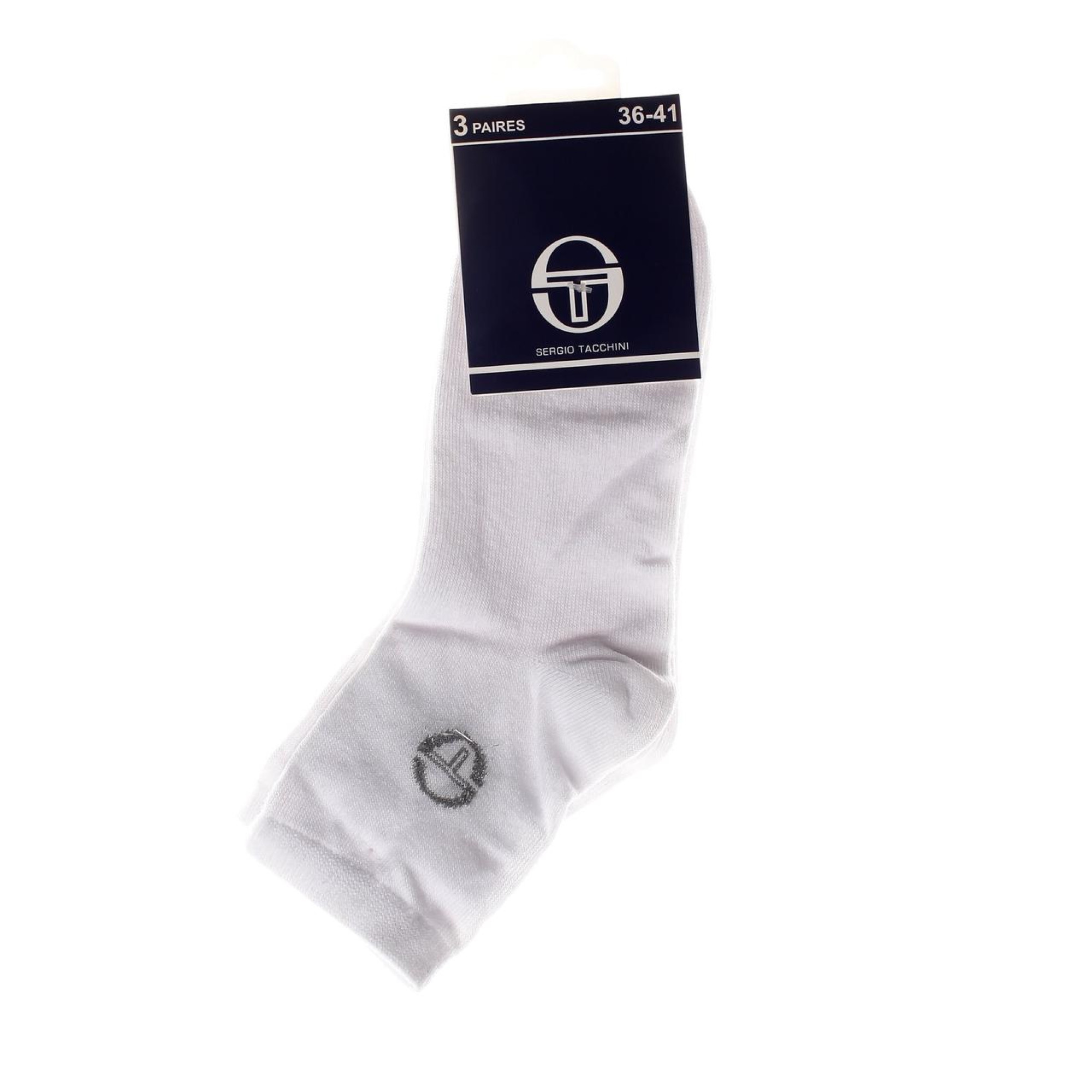 Шкарпетки Sergio Tacchini 3-pack 36-41 white 13898115-1 - 1 - Robinzon.ua