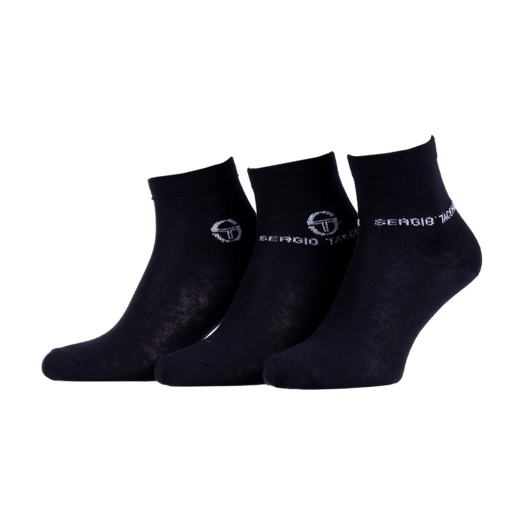 Шкарпетки Sergio Tacchini 3-pack 36-41 black 13896812-1 - Robinzon.ua