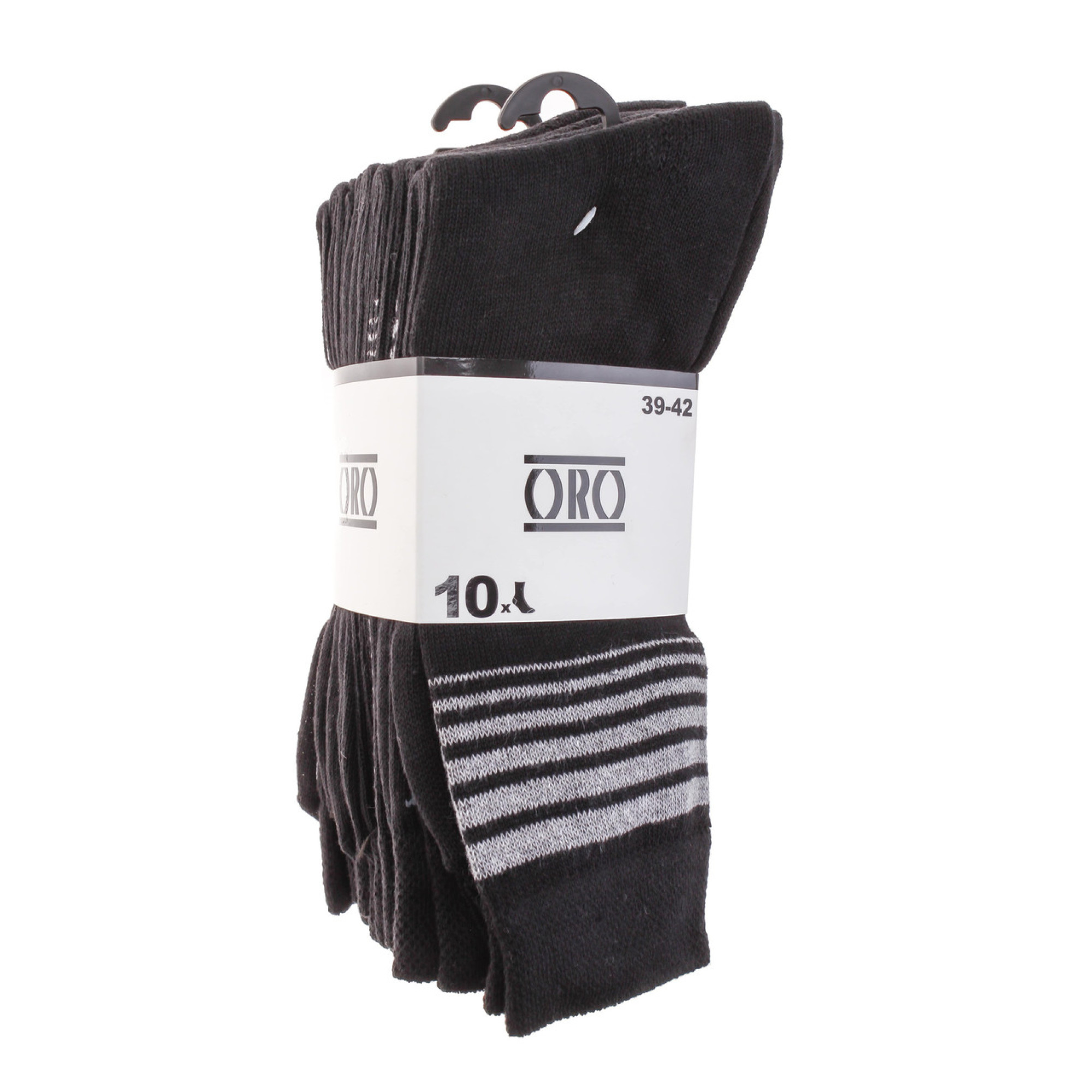 Носки Oro Mi Chaussette 10-pack 39-42 black 93027755-1 - 1 - Robinzon.ua