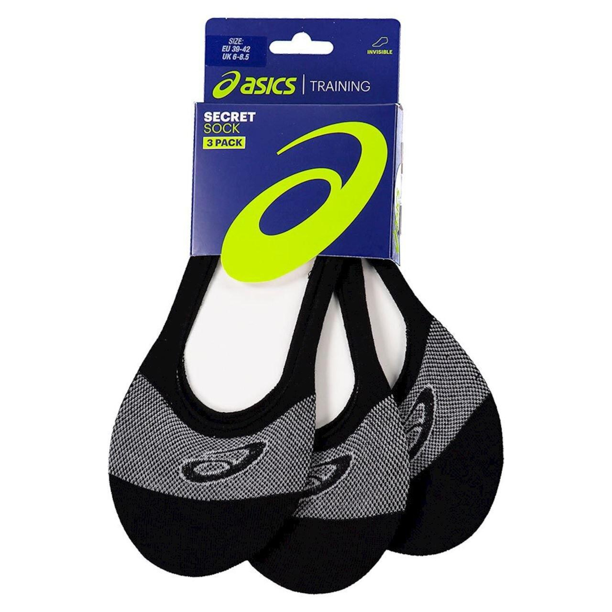 Шкарпетки Asics Secret Sock 3-pack 35-38 black 3033A394-001 - 3 - Robinzon.ua