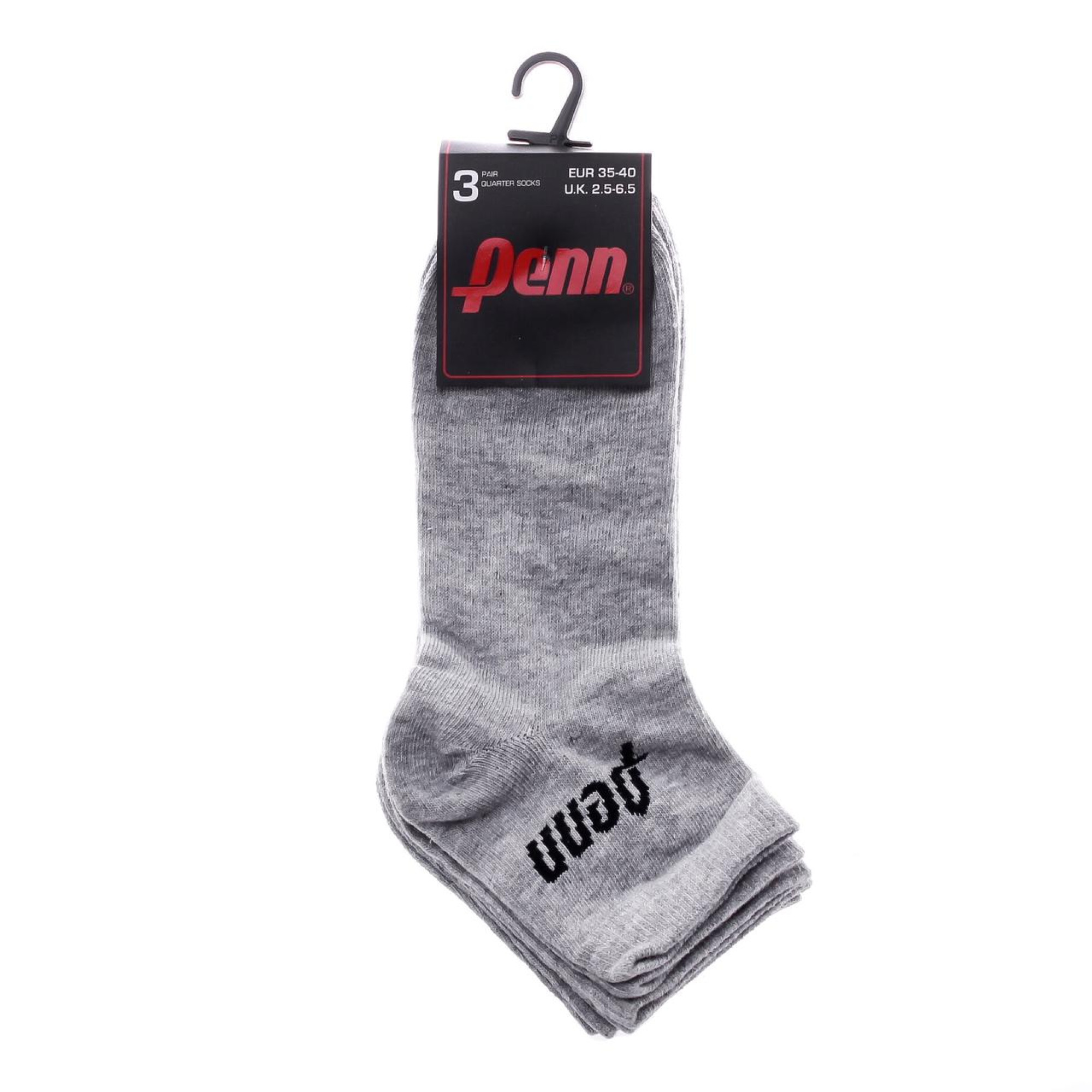 Шкарпетки Penn Quarter Socks 3-pack 35-40 gray 179045 - 1 - Robinzon.ua
