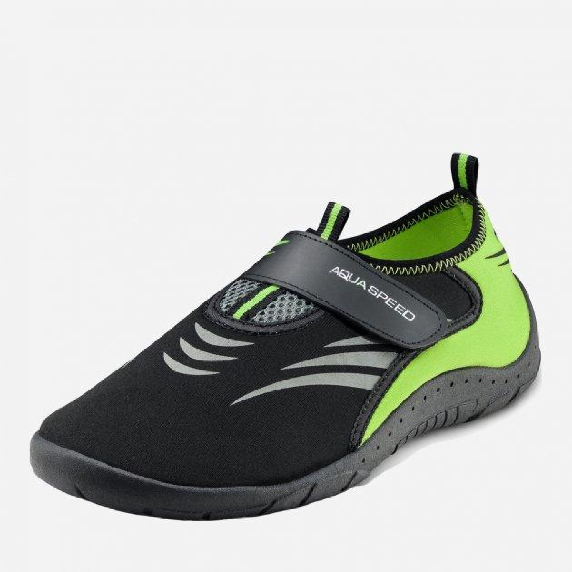 Аквашузи Aqua Speed AQUA SHOE MODEL 27A 7598 чорний, сірий, флуоресцентний жовтий 38 розмір 642-27A 38 - 1 - Robinzon.ua