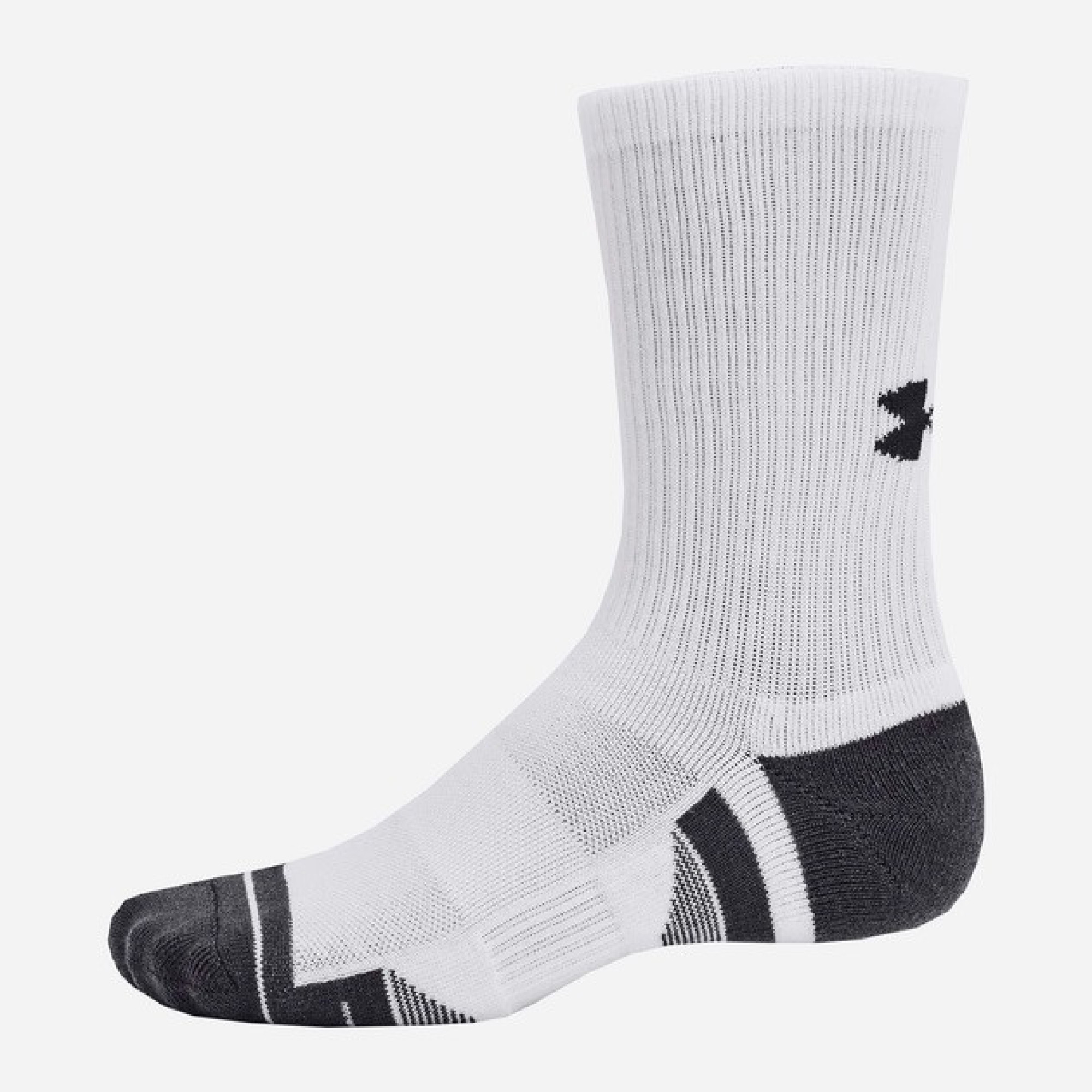 Шкарпетки UA Performance Tech 3pk Crew Білий S (1379512-100 S) - 3 - Robinzon.ua