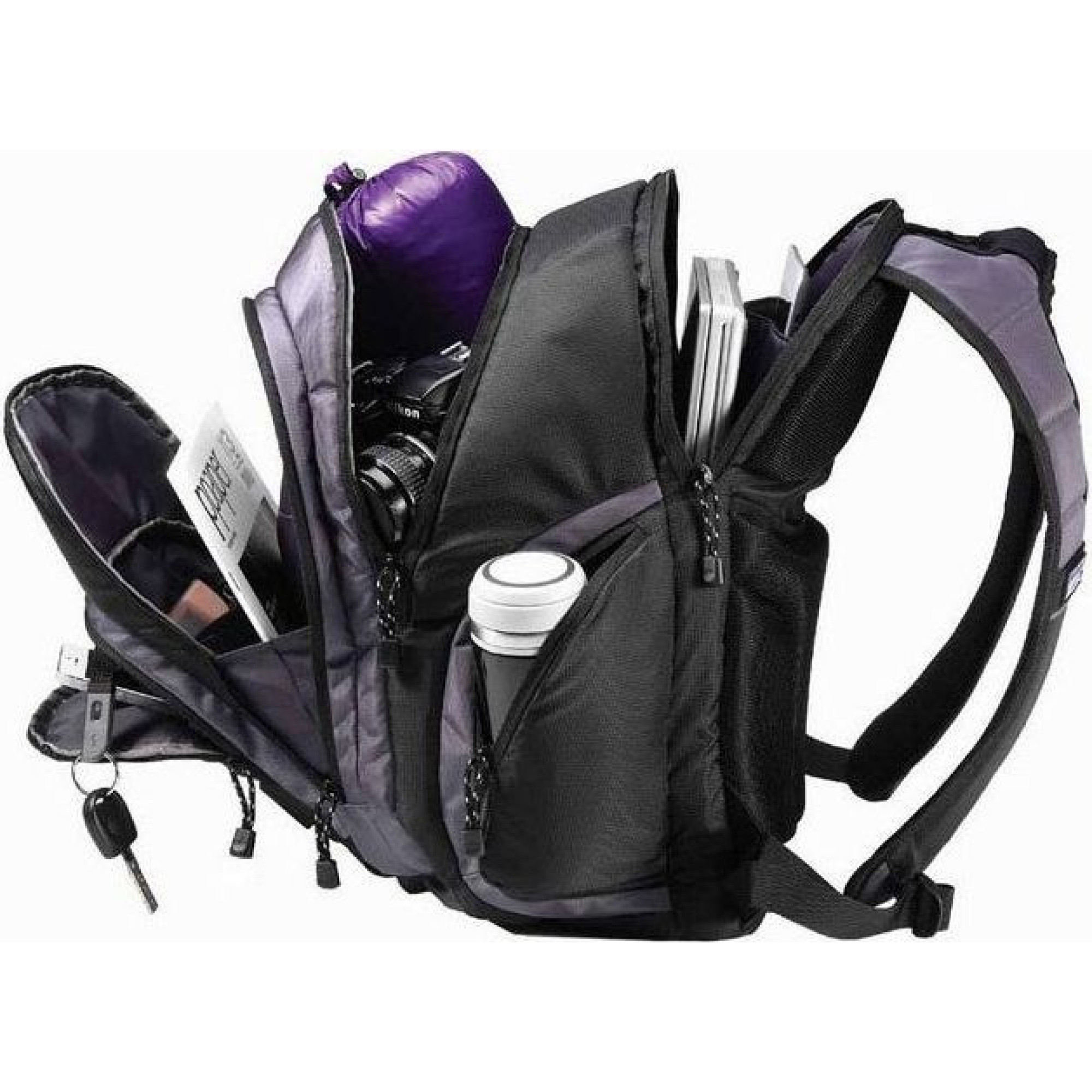 Рюкзак для ноутбука 15,6 з сумкою для фотокамери та дощовиком Sumdex - 4 - Robinzon.ua