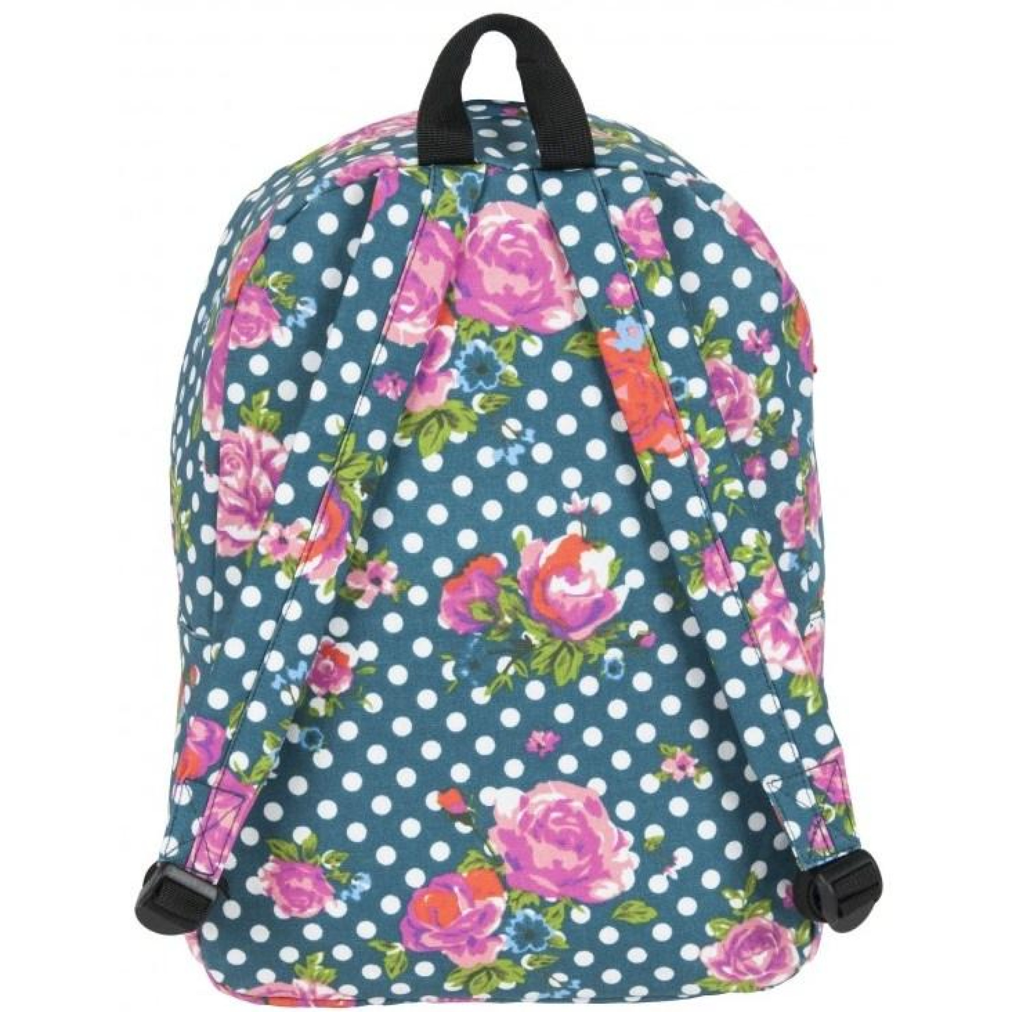 Легкий жіночий рюкзак у горошок із квітами 13L Paso 17-780D - 3 - Robinzon.ua