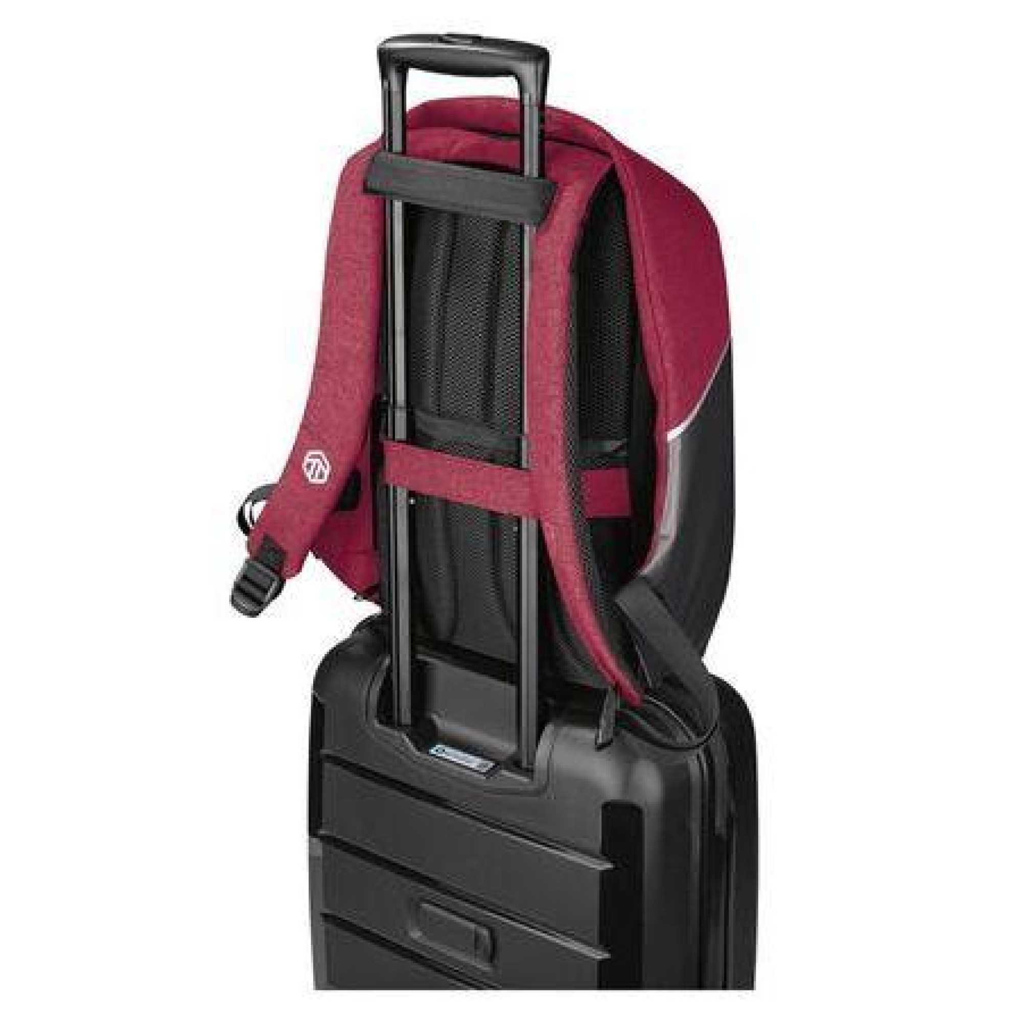 Рюкзак антивор з Rfid Topmove бордовий на 12л - 2 - Robinzon.ua