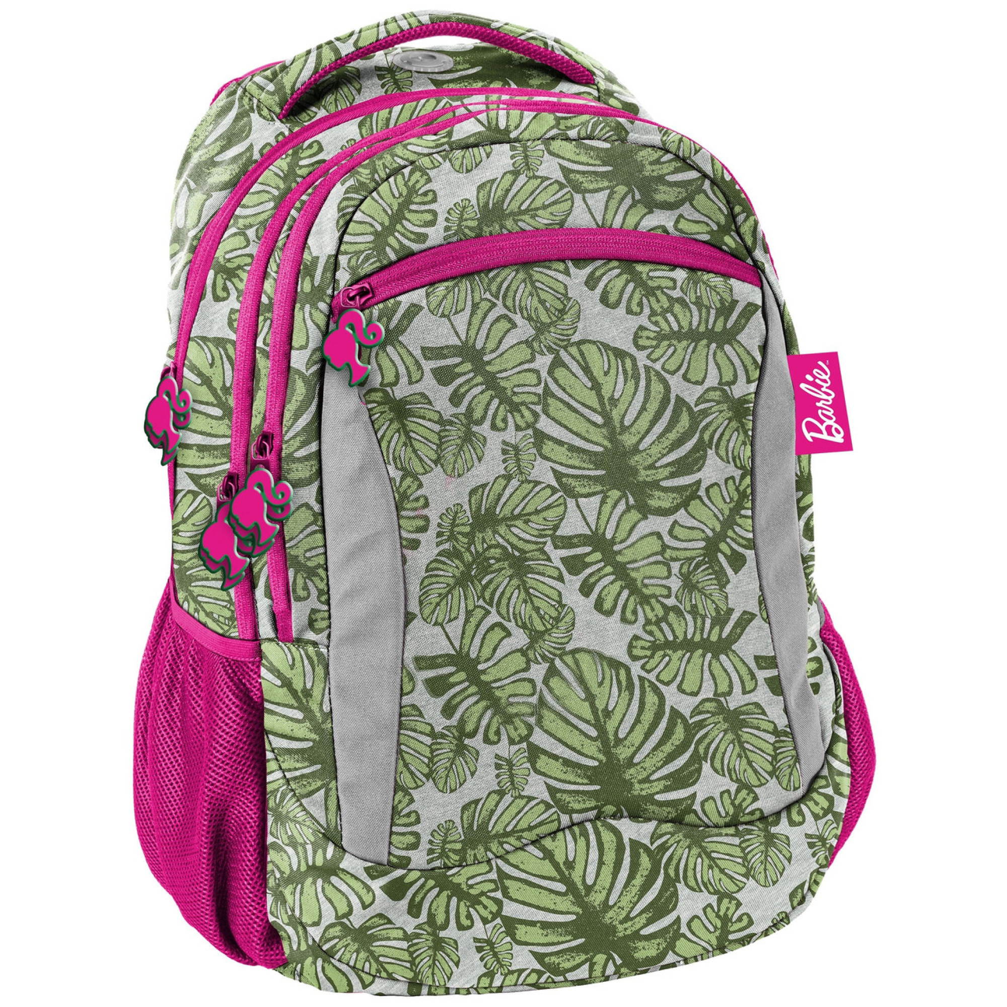 Міський рюкзак Paso Barbie Tropical Leaves на 25л - Robinzon.ua