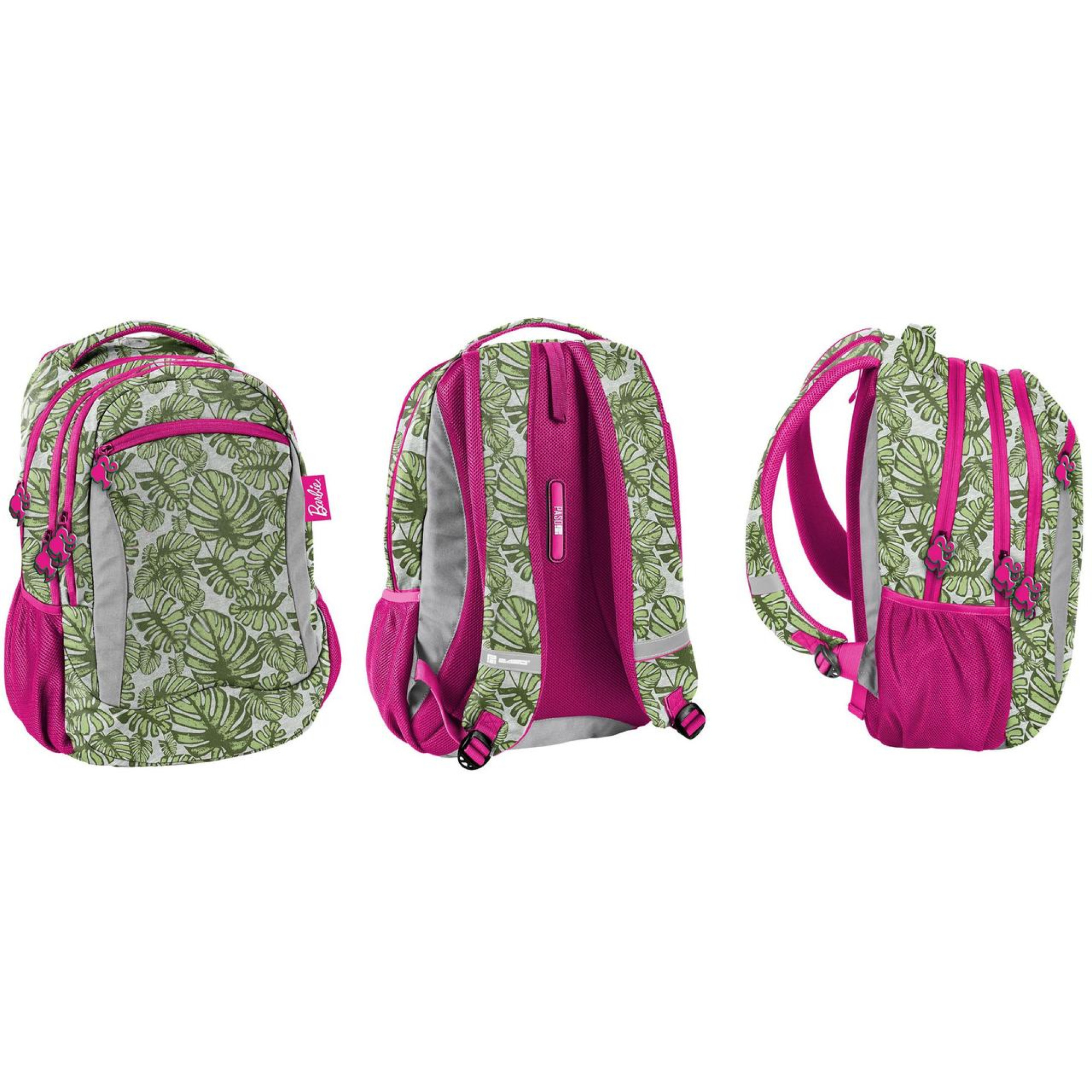 Міський рюкзак Paso Barbie Tropical Leaves на 25л - 3 - Robinzon.ua