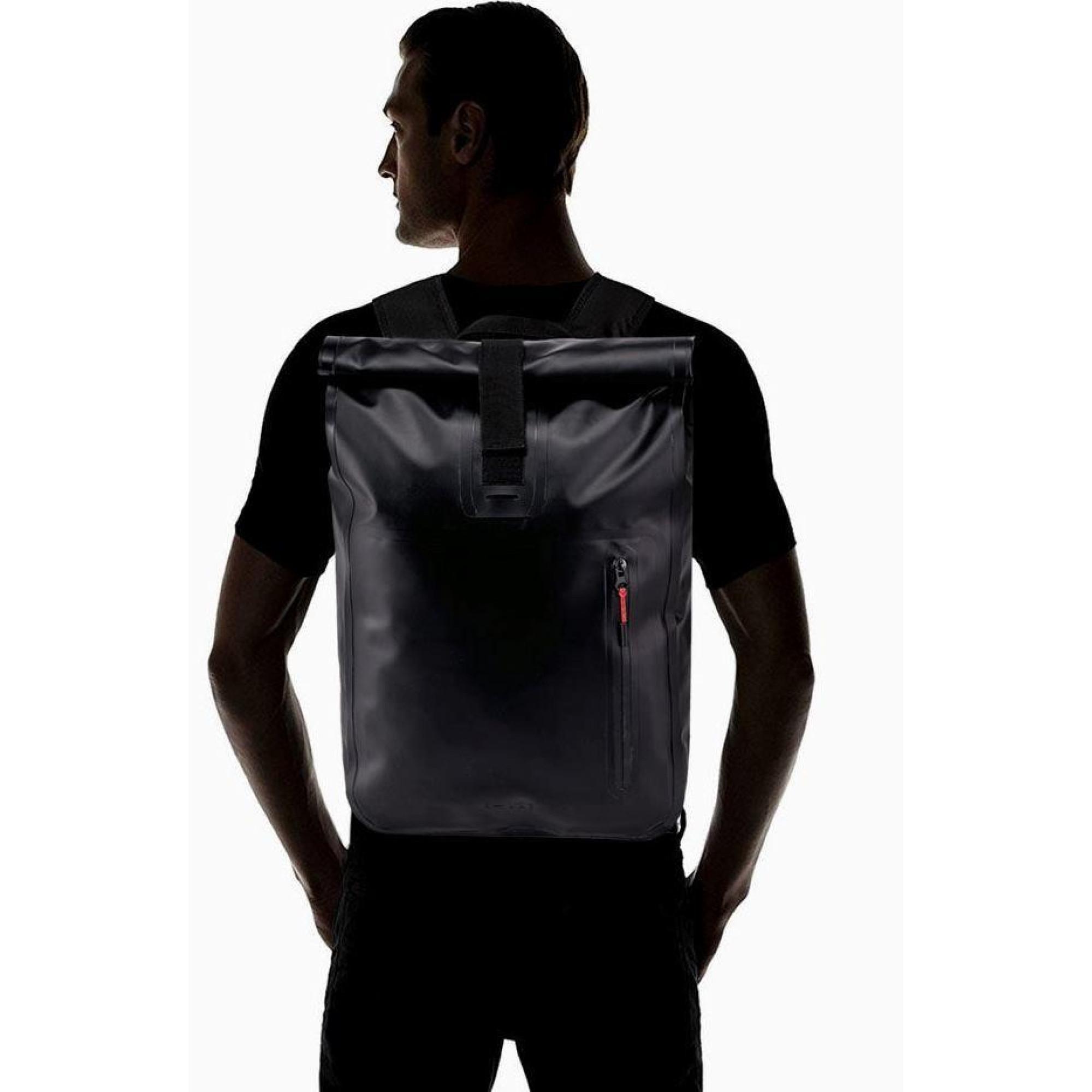 Водонепроницаемый рюкзак 20L A-Lab Model A Waterproof Backpack Rolltop черный - 5 - Robinzon.ua