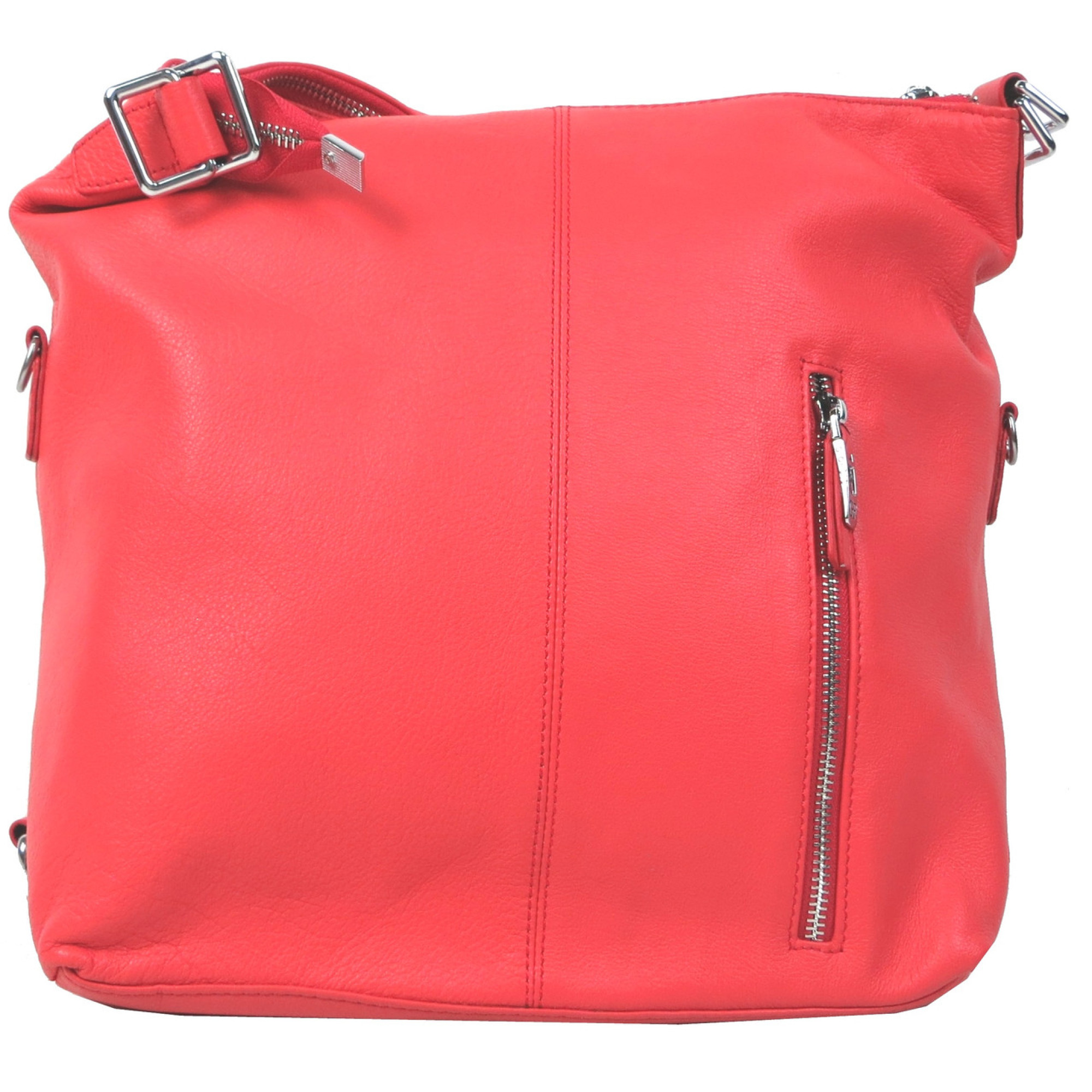 Жіноча шкіряна сумка Giorgio Ferretti коралова - 4 - Robinzon.ua