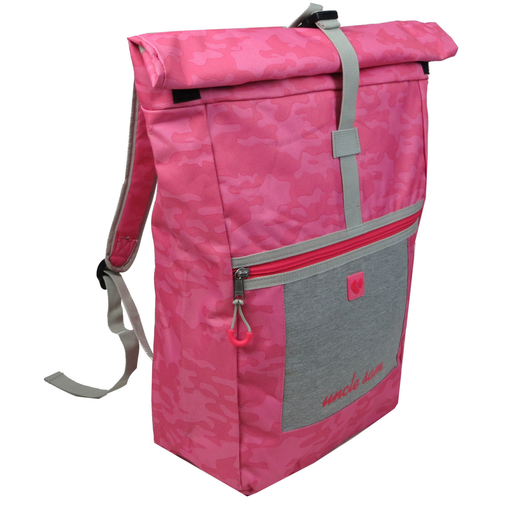 Міський рюкзак 22L Rolltop Uncle Sam рожевий - 2 - Robinzon.ua