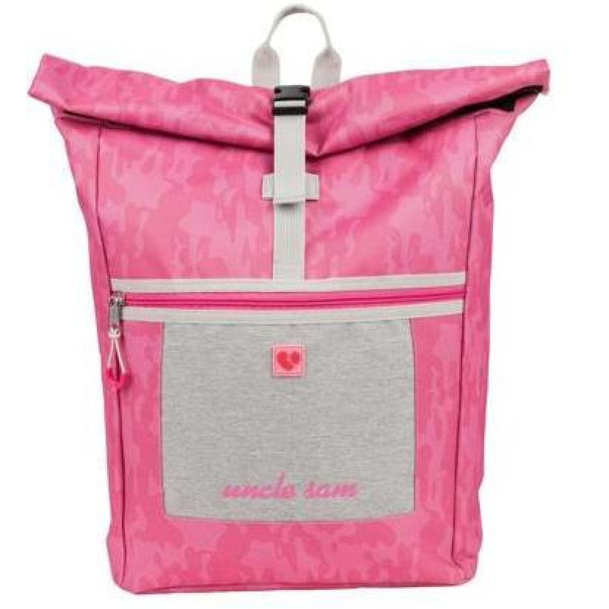 Міський рюкзак 22L Rolltop Uncle Sam рожевий - Robinzon.ua