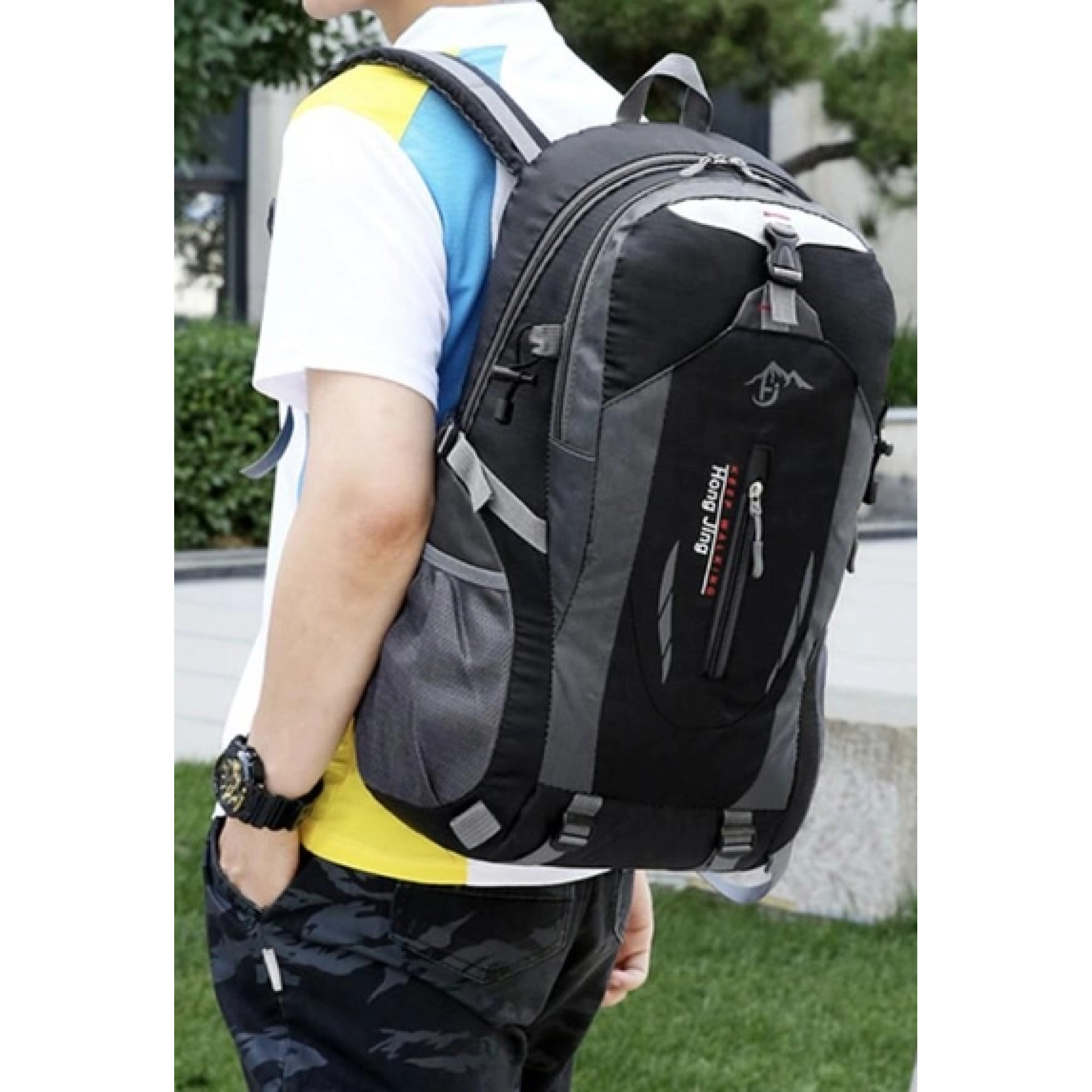 Міський рюкзак Keep Walking чорний на 25л - 2 - Robinzon.ua