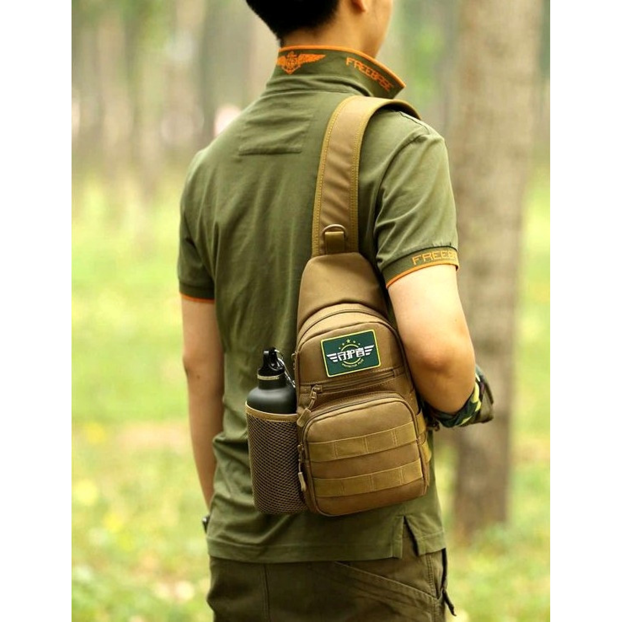 Тактична сумка-слінг Survival койот - 2 - Robinzon.ua