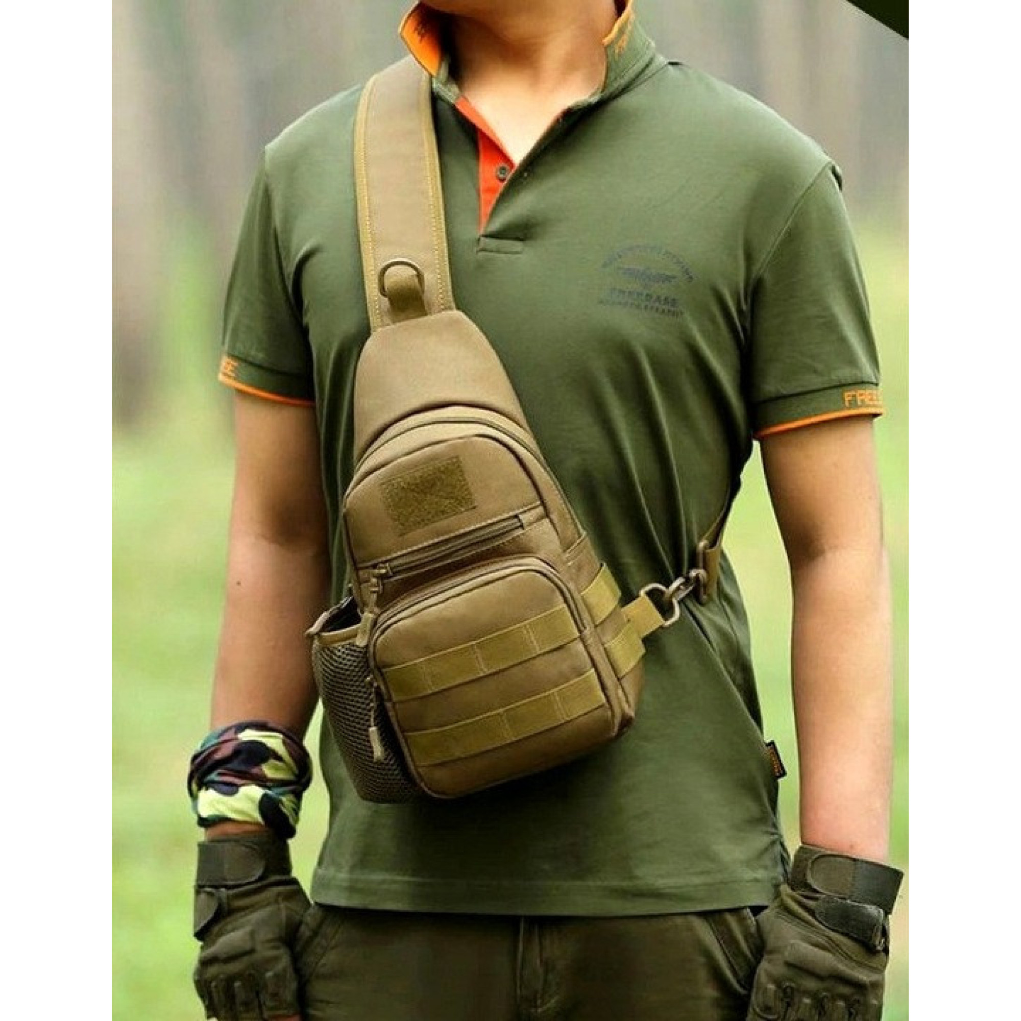 Тактична сумка-слінг Survival койот - 1 - Robinzon.ua