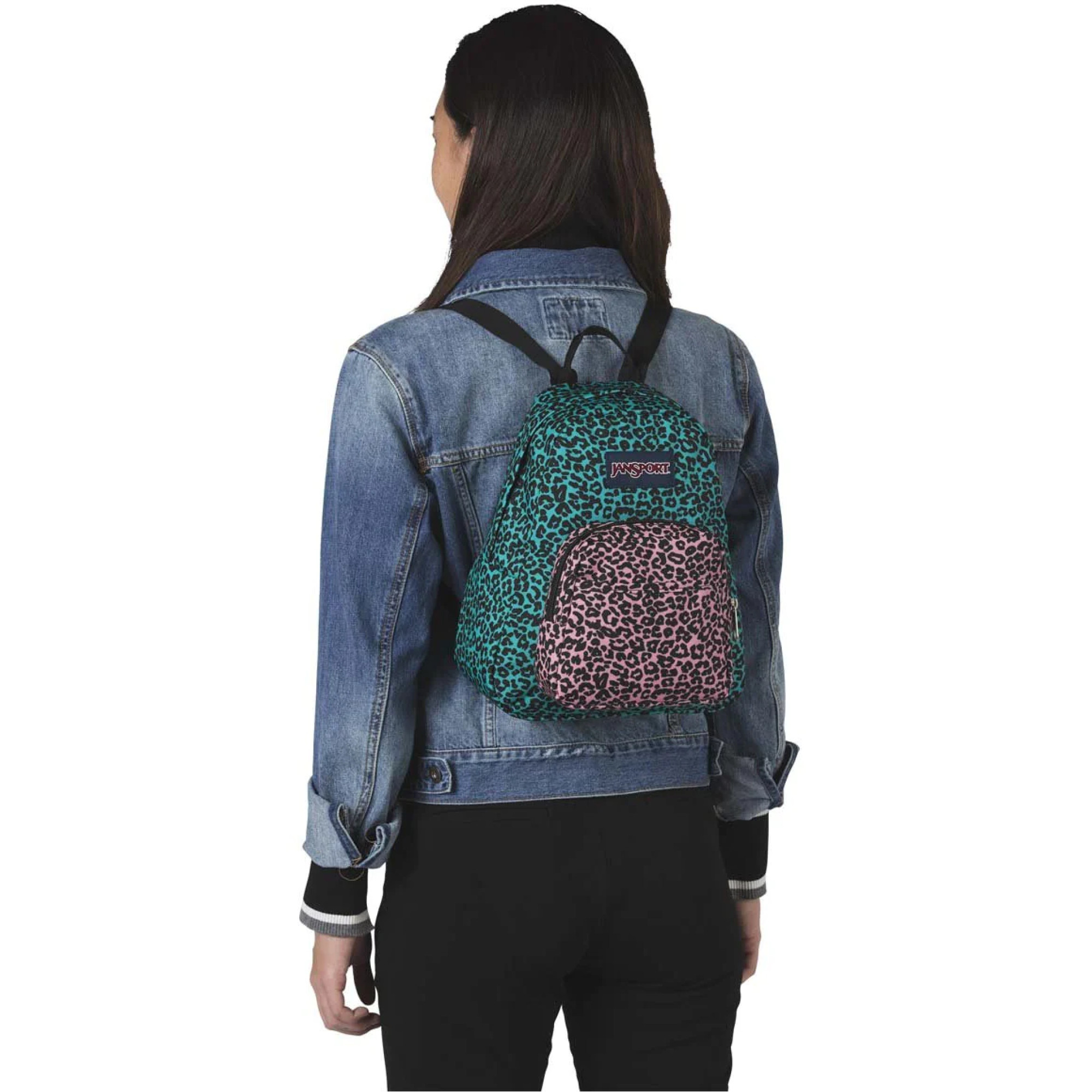 Молодіжний рюкзак 10L Jansport Half Pint бірюзовий з рожевим - Robinzon.ua