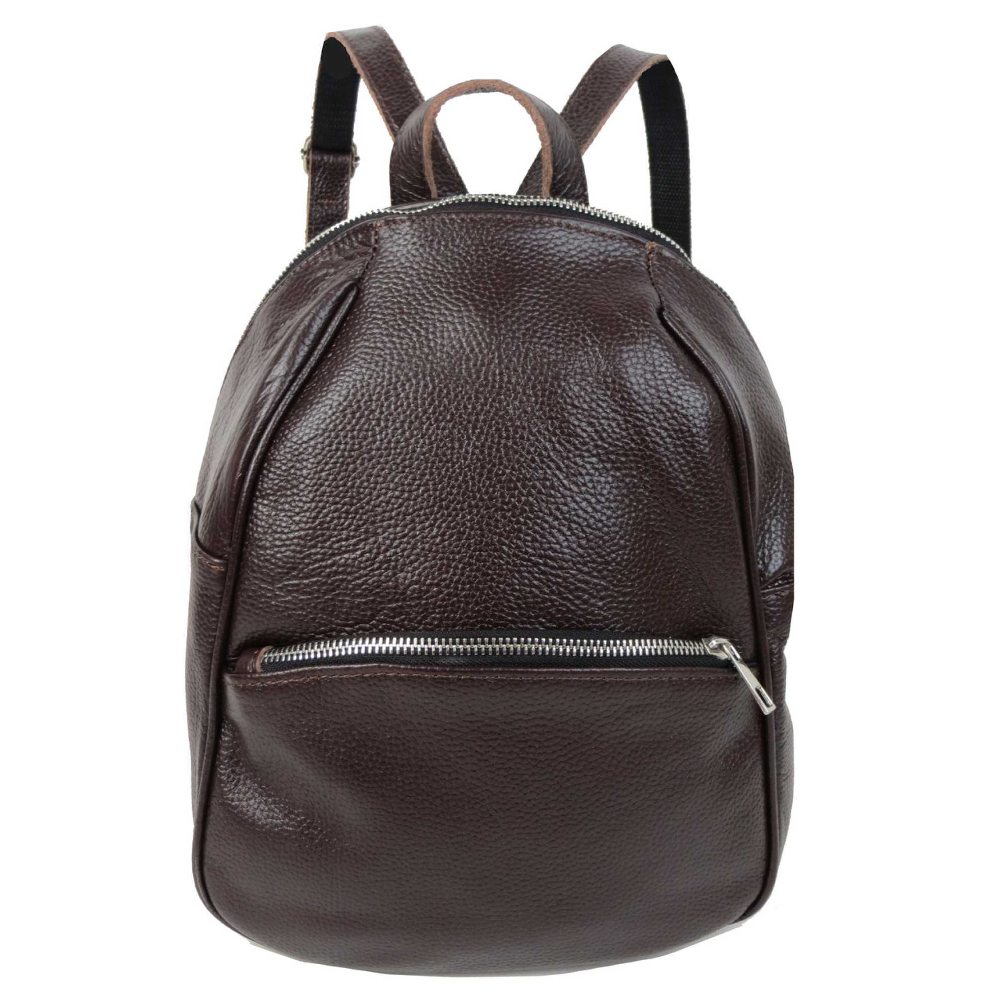 Шкіряний жіночий рюкзак 9L Borsacomoda коричневий - Robinzon.ua