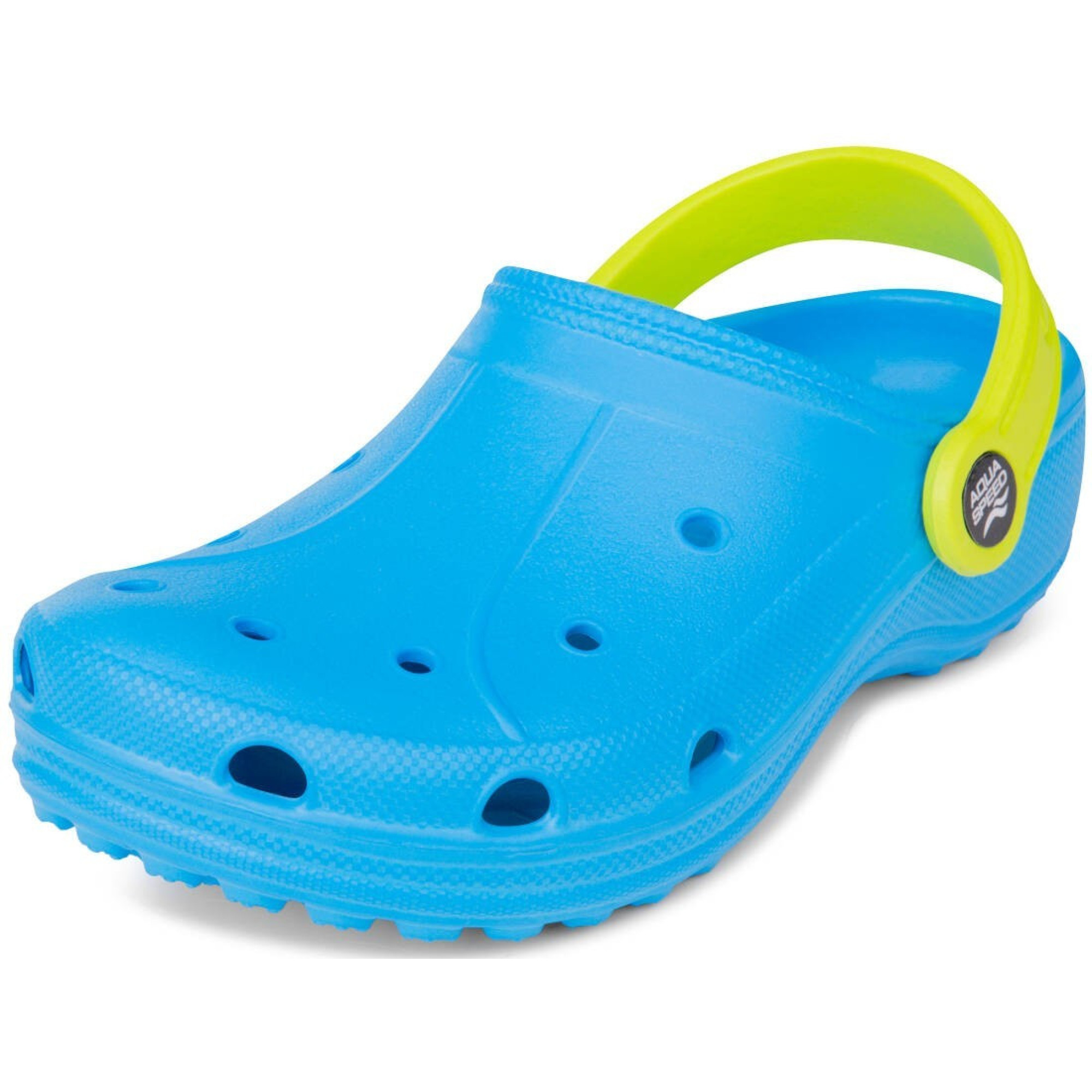 Крокси Aqua Speed LIMA 9951 блакитний, жовтий Діт 25 555-02 25 - Robinzon.ua