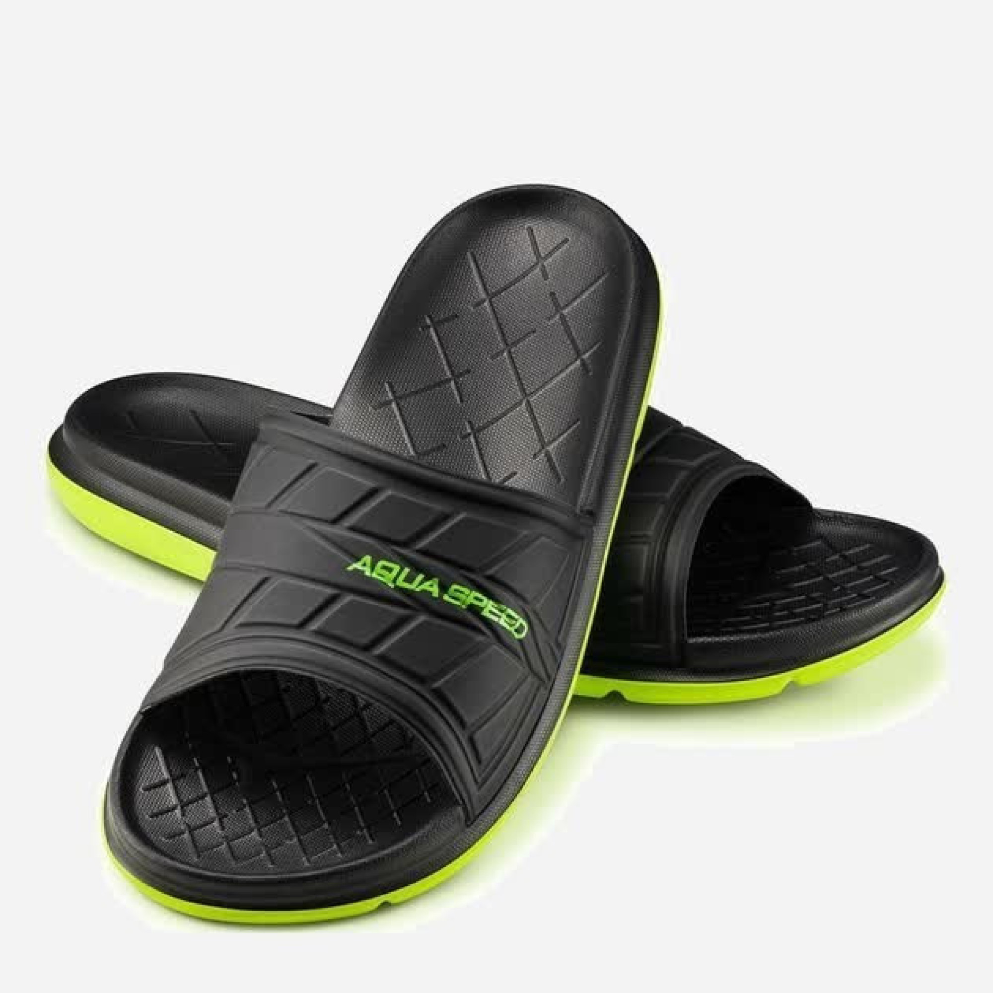 Шльопанці Aqua Speed ASPEN 8489 чорний, жовтий Чол 45 534-07 45 - Robinzon.ua