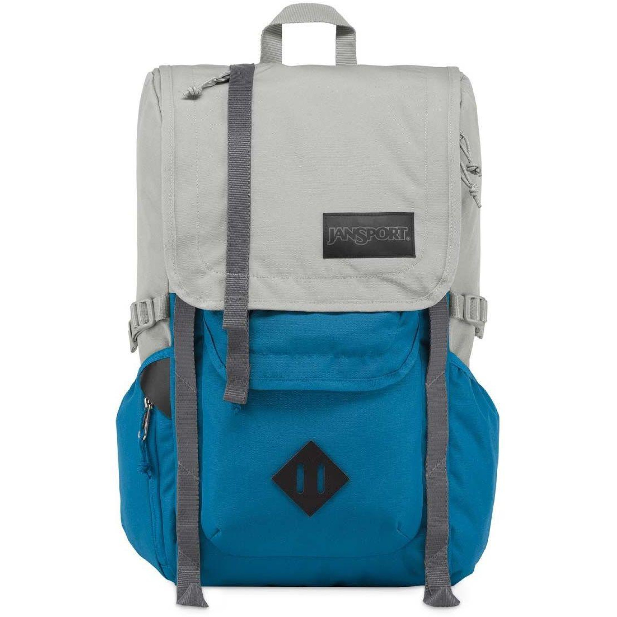 Міський рюкзак 28L Jansport Hatchet сірий із блакитним - 2 - Robinzon.ua