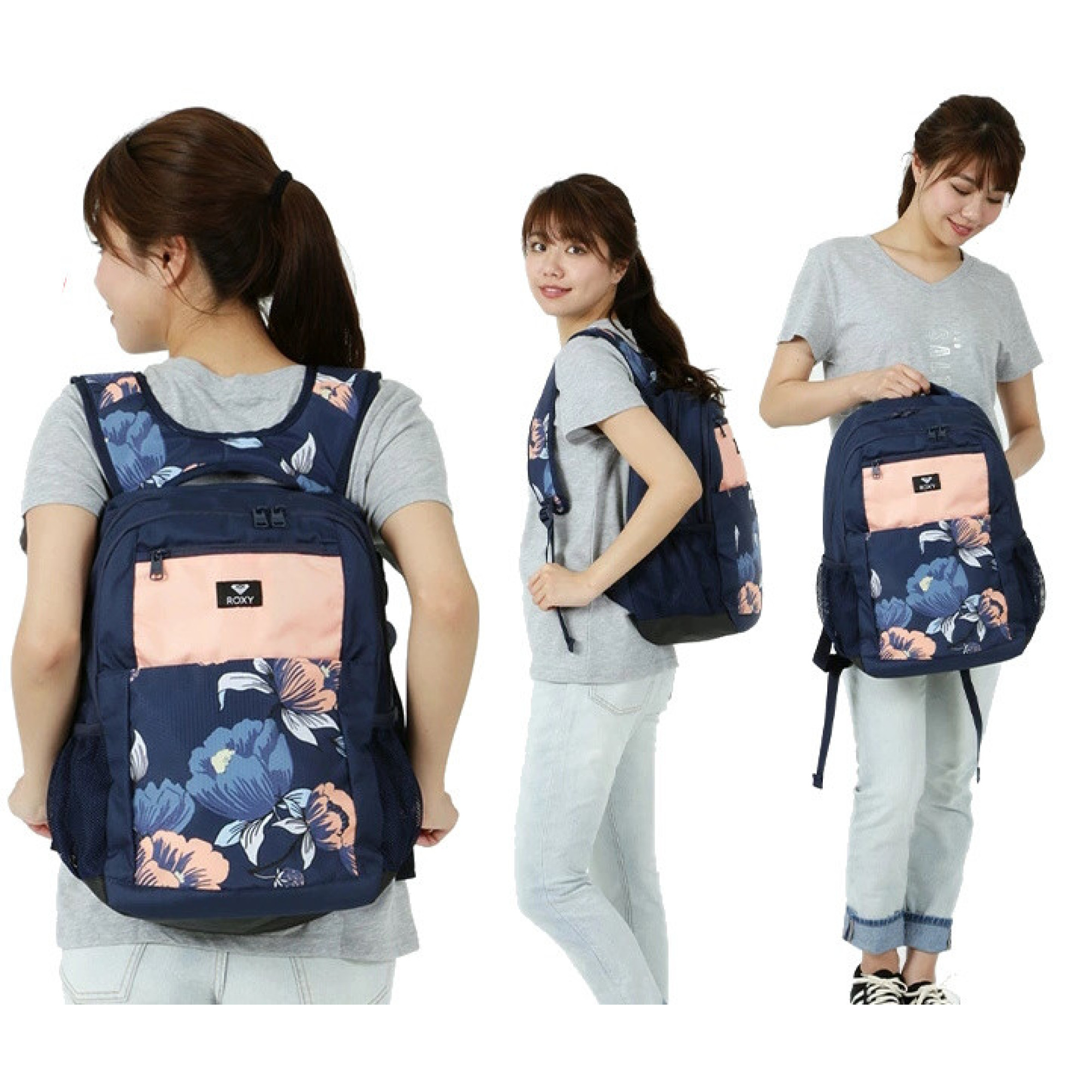 Жіночий рюкзак 23L Roxy Here You Are Fitness синій - 6 - Robinzon.ua