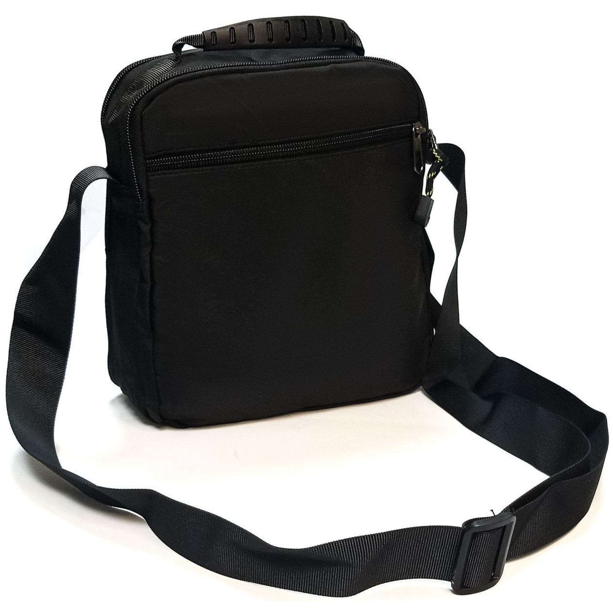 Чоловіча сумка на плече Lanpad чорна - 1 - Robinzon.ua