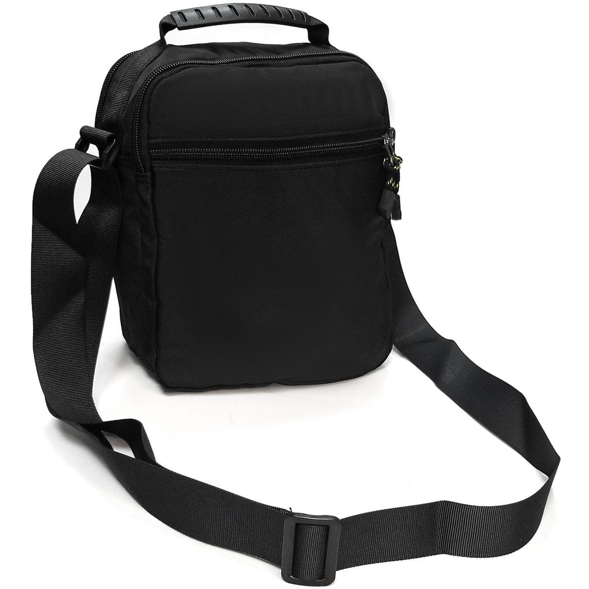 Мужская сумка наплечная Lanpad черная - 1 - Robinzon.ua