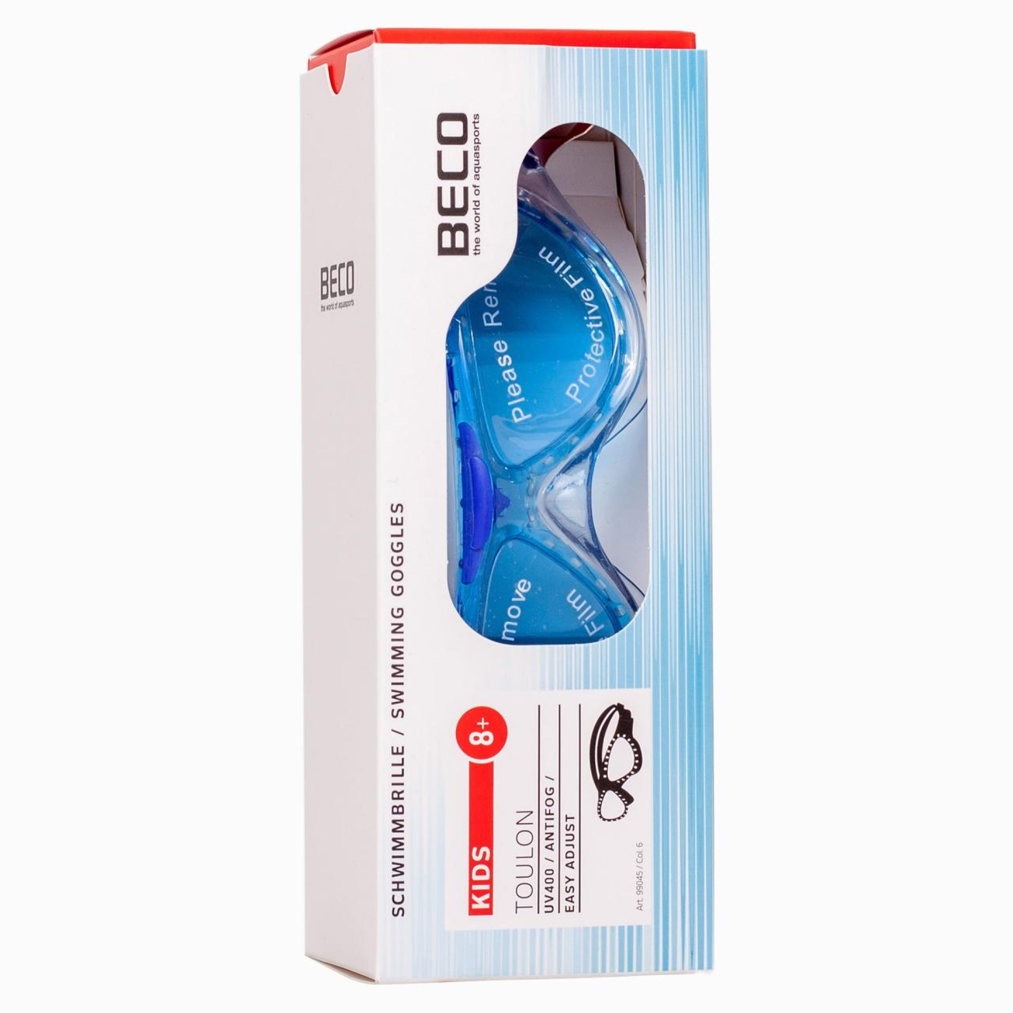 Дитячі Окуляри для плавання Beco Toulon Блакитний - 1 - Robinzon.ua