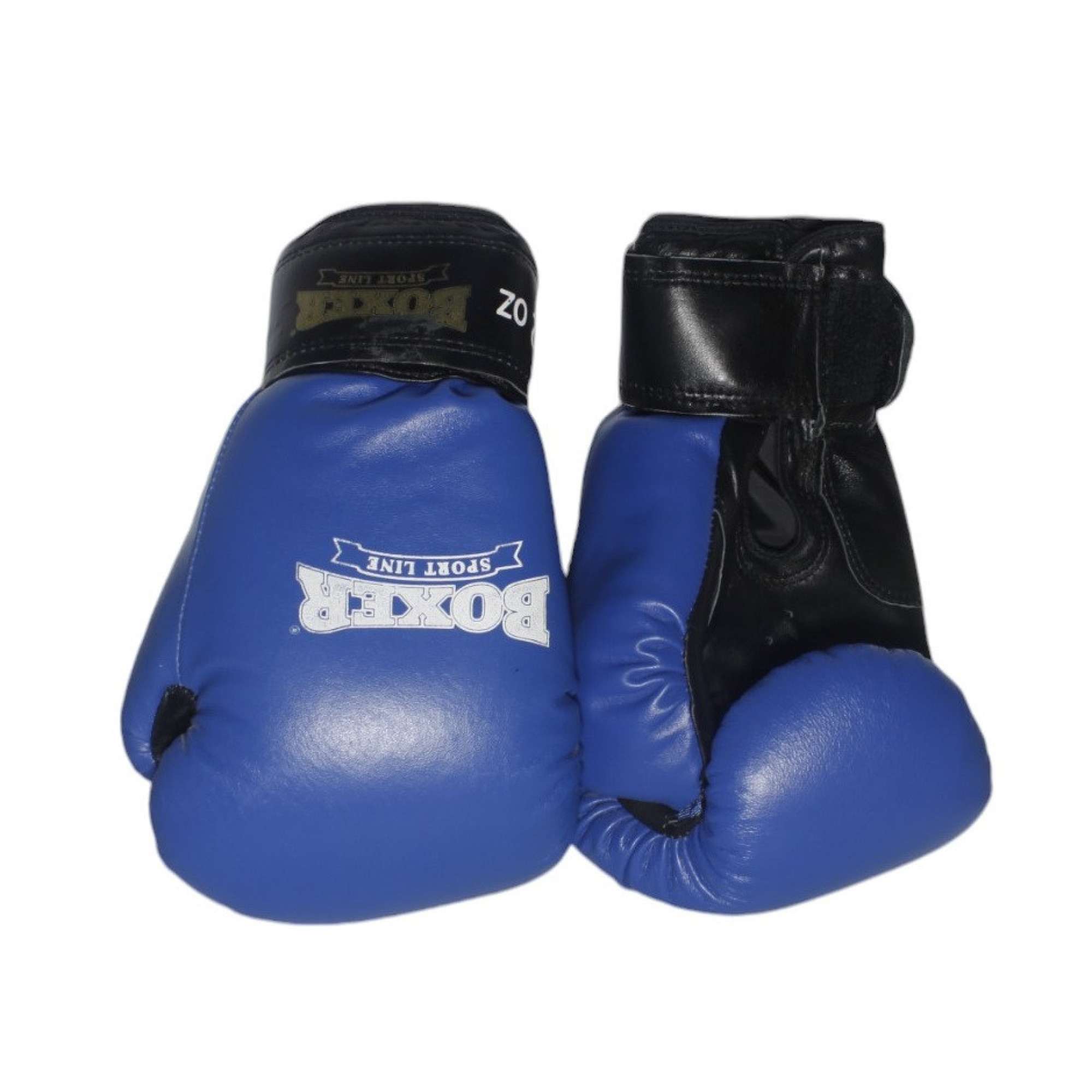 Боксерські рукавички на липучці Everlast MS-2108 синій 8oz - Robinzon.ua