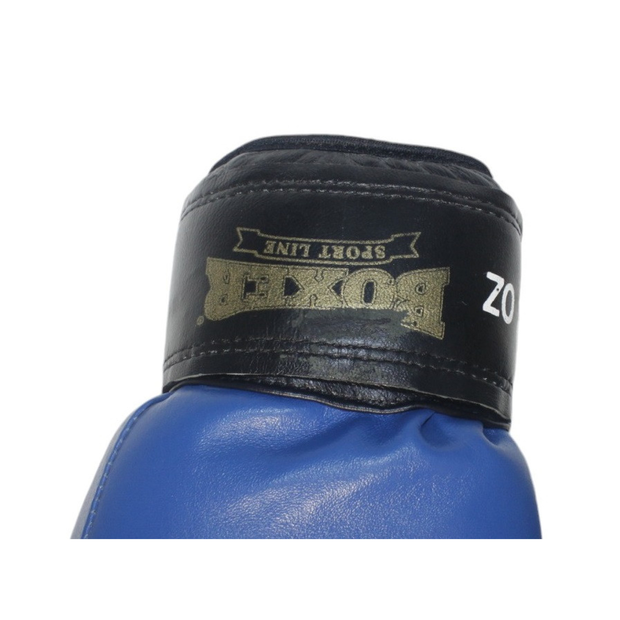 УЕНЕНКА!!! Боксерские перчатки на липучке BOXER синий 12oz - 1 - Robinzon.ua