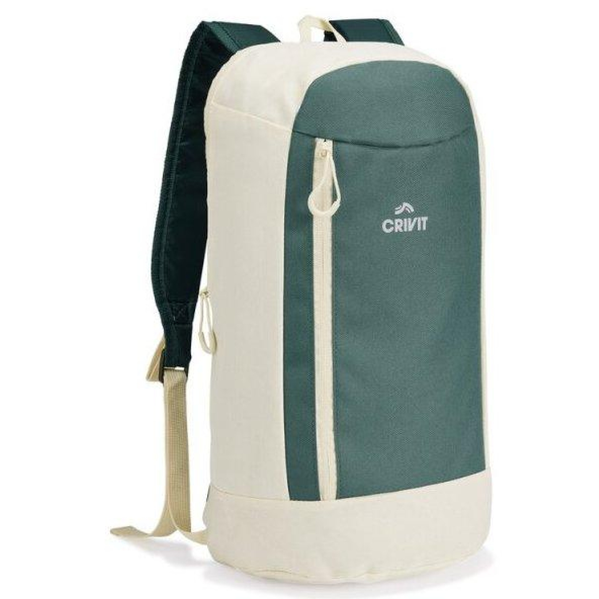 Невеликий міський рюкзак 10L Crivit Mini бежевий із зеленим - Robinzon.ua