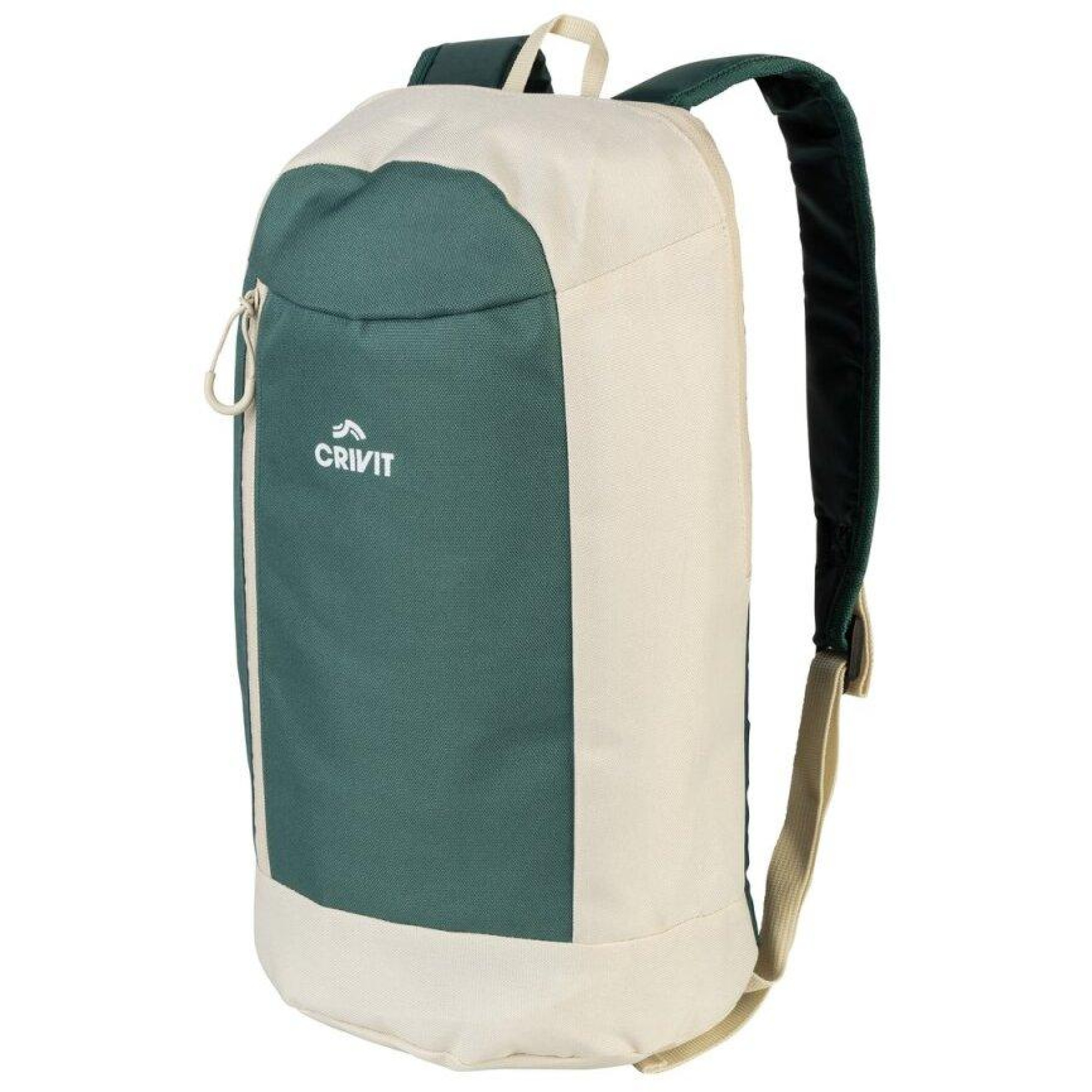 Невеликий міський рюкзак 10L Crivit Mini бежевий із зеленим - 2 - Robinzon.ua