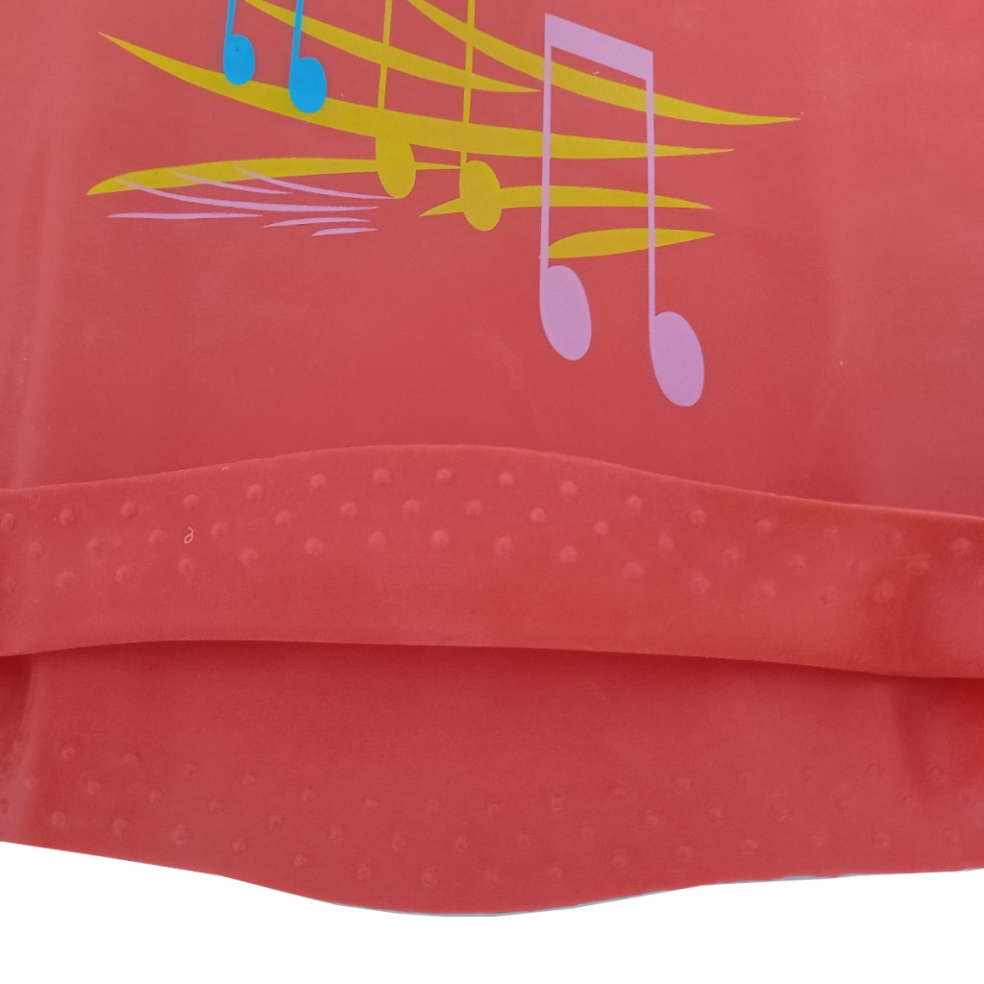 Шапочка для плавания для длинных волос Quick, red music - 1 - Robinzon.ua