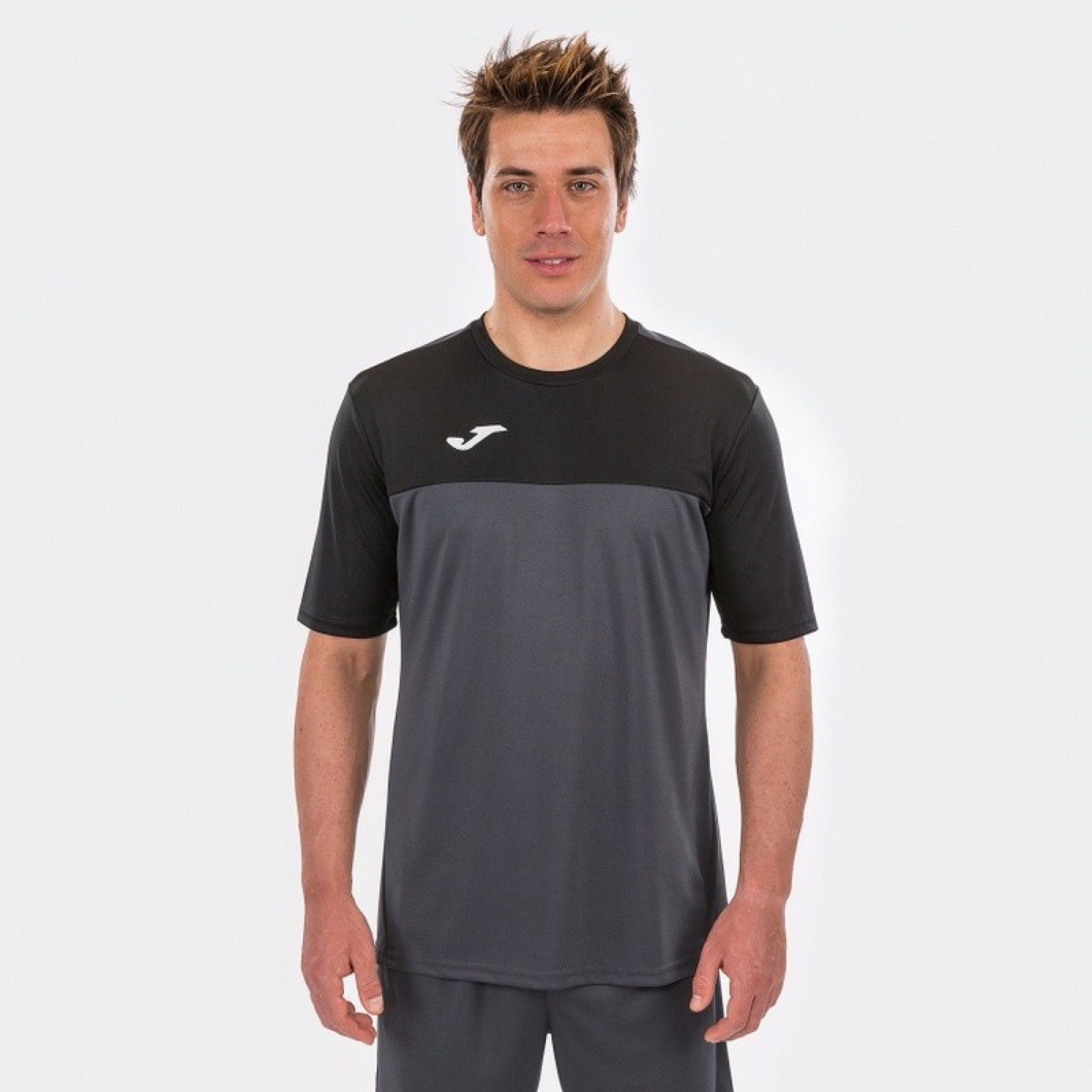 Футболка Joma T-SHIRT WINNER ANTHRACITE-BLACK S/S чорний 2XL-3XL 100946.151 2XL-3XL - 1 - Robinzon.ua